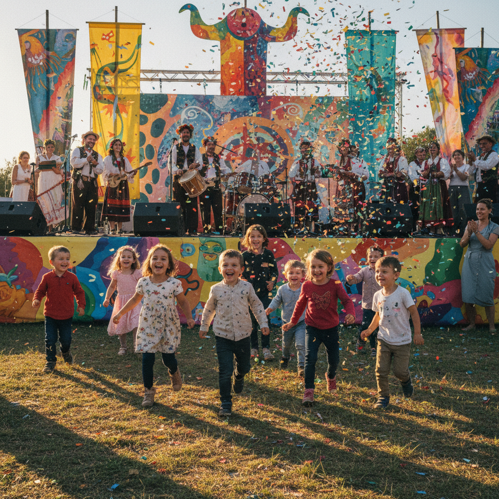 Guritiba encanta crianças com teatro e brincadeiras no Festival de Curitiba