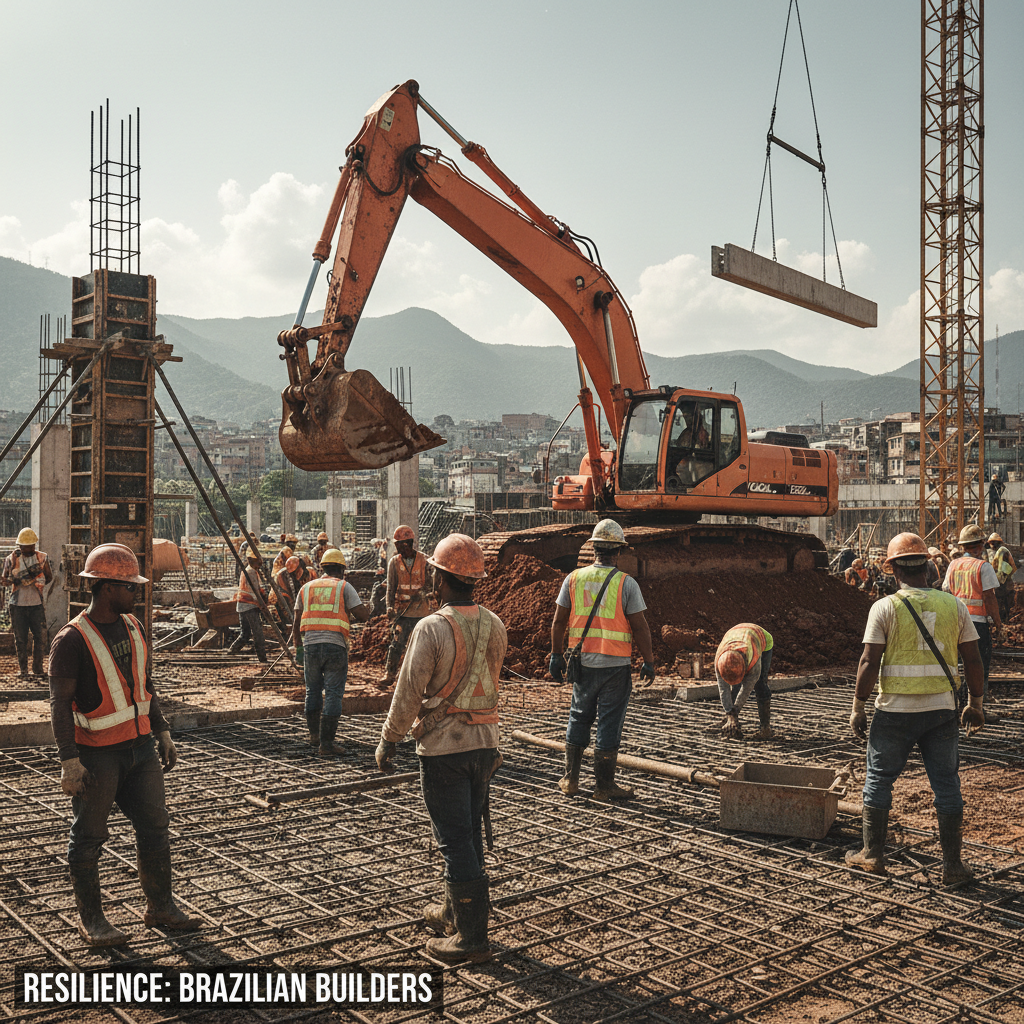 Construção no Brasil e PR: Resiliência em Meio ao Desafio dos Juros