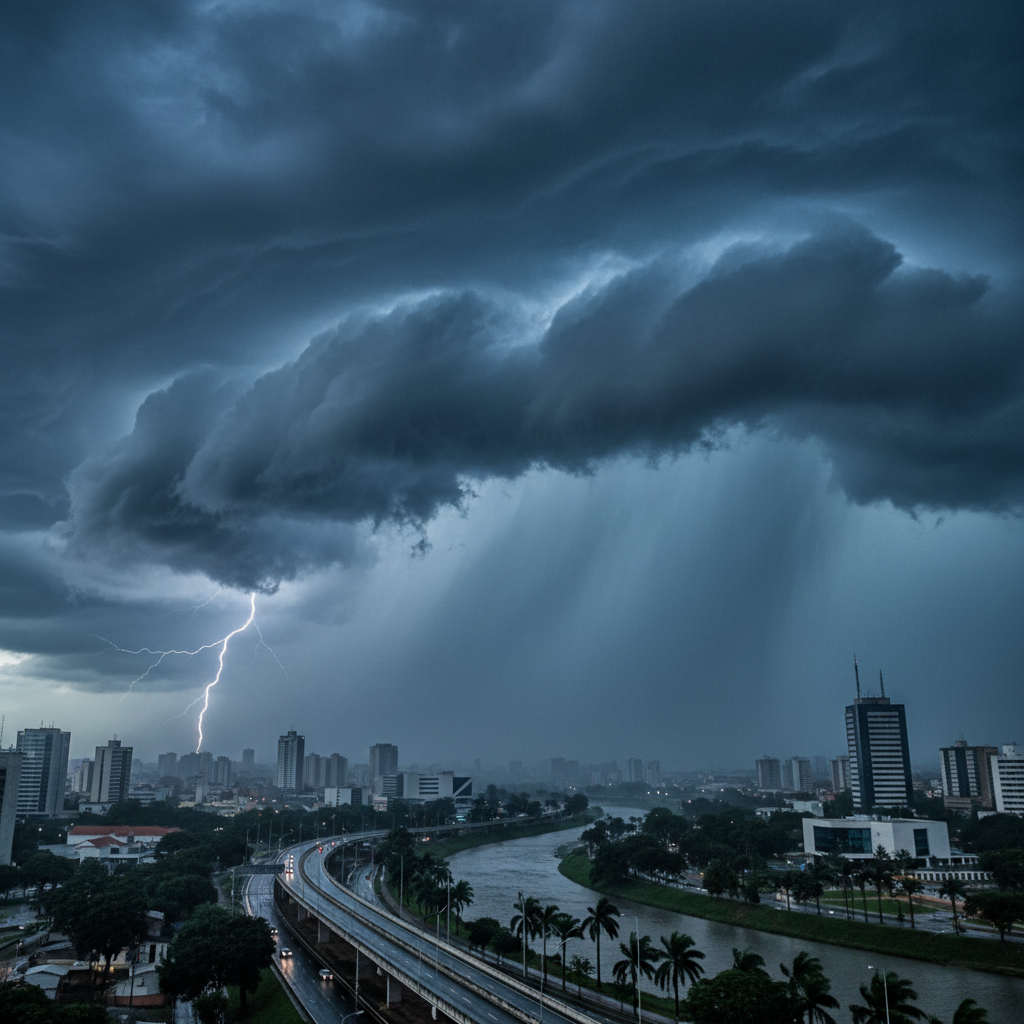 Alerta de Tempestade no Paraná: 291 Cidades em Perigo com Temporais
