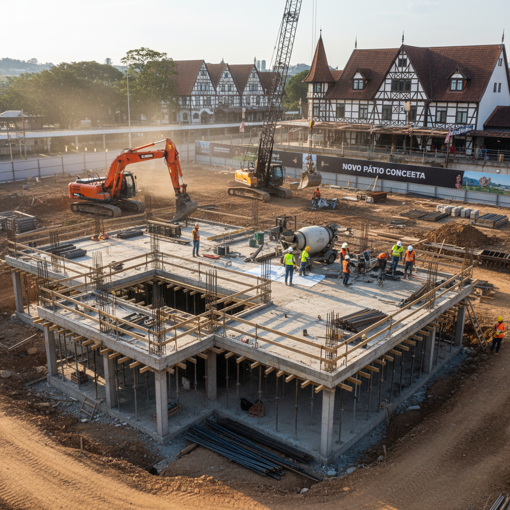 Vila Germânica: Obra de R$3 milhões promete nova era para eventos em Blumenau