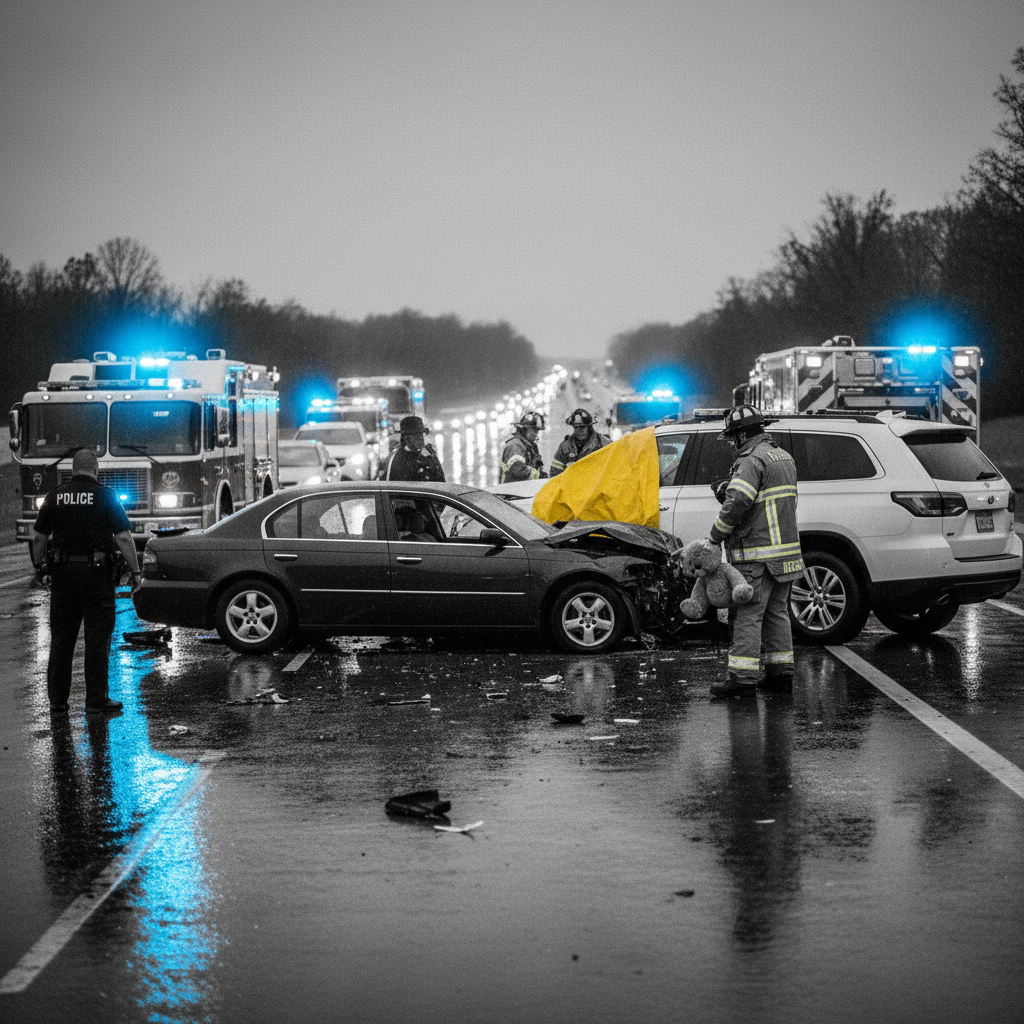 Criança é Ejetada de Veículo em Acidente Grave em Santa Catarina