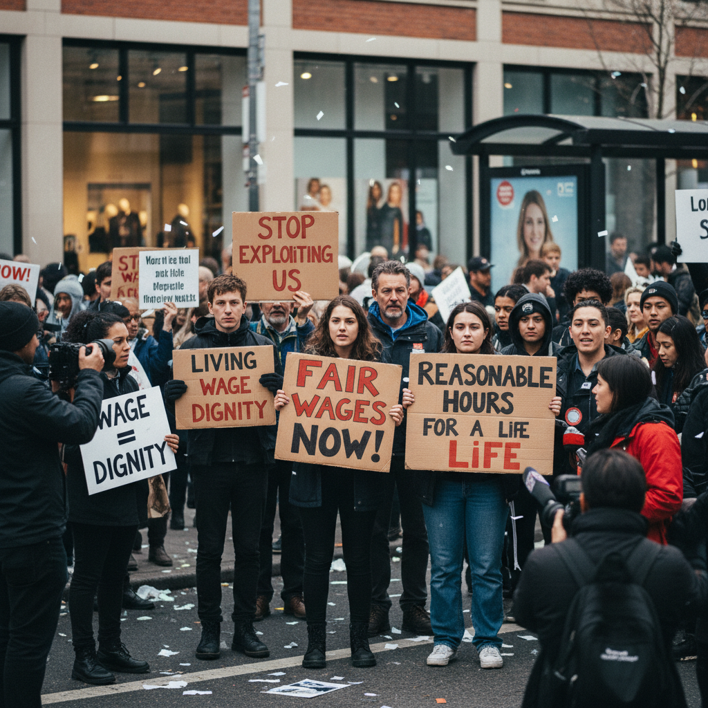 Comerciários do RS exigem fim da escala 6x1 e reajuste salarial