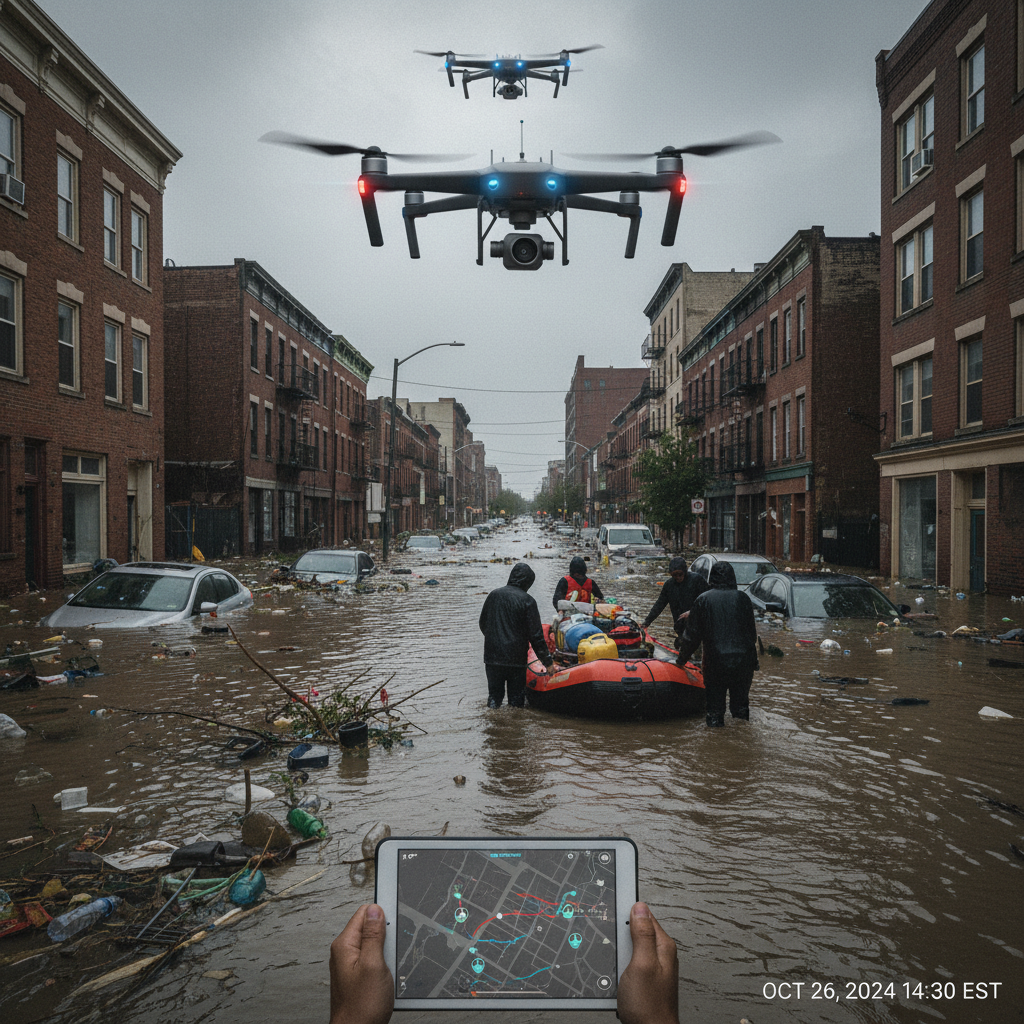 Cidades do PR combatem desastres de chuvas com Inteligência Artificial