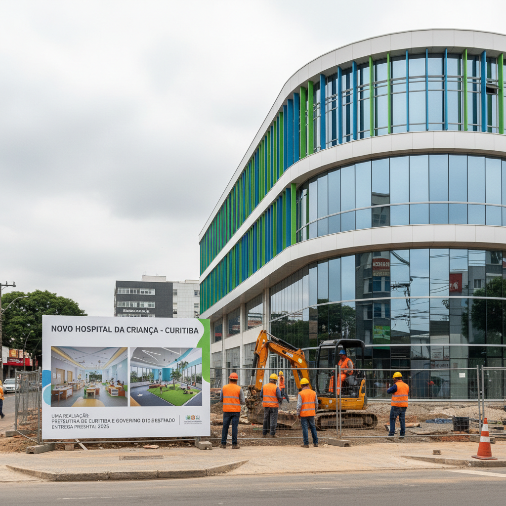 Curitiba terá 2ª unidade de hospital pediátrico referência na região norte