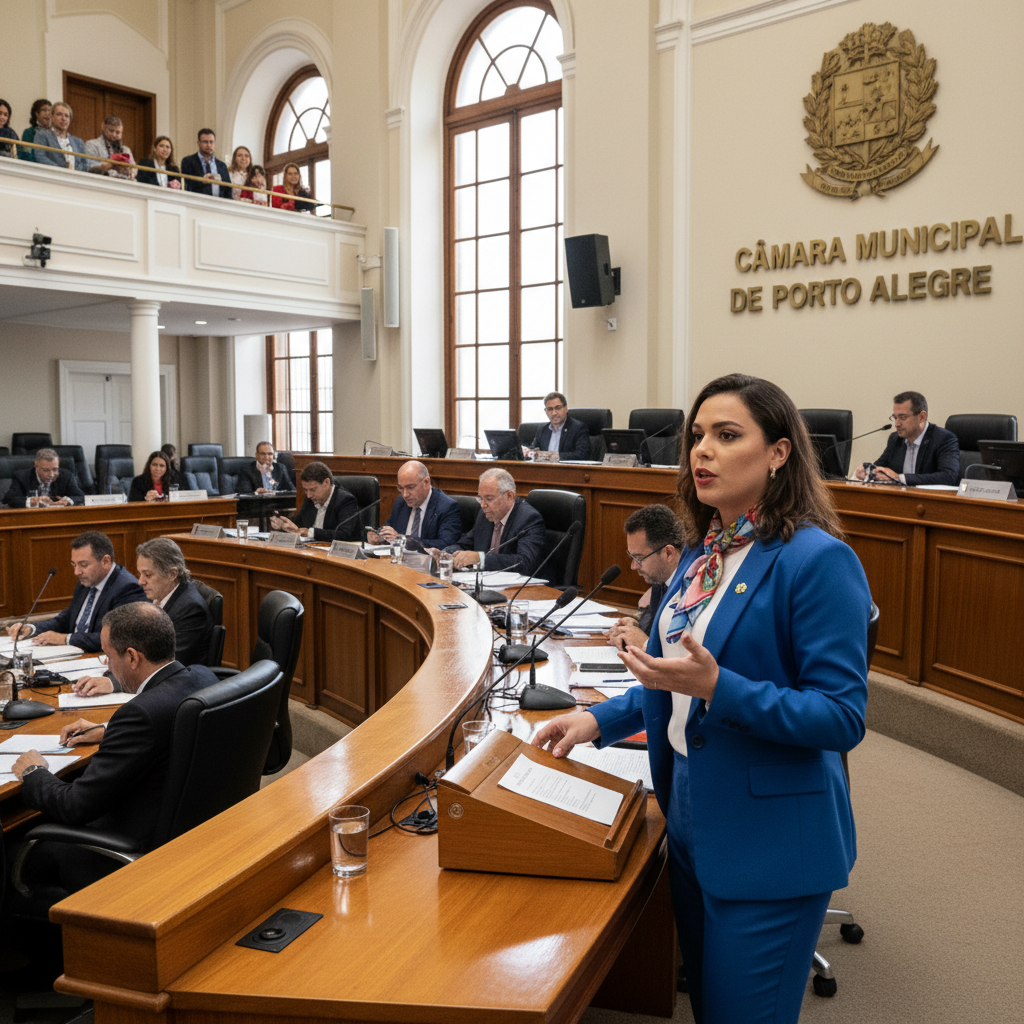 Vereadora Trans Natasha Ferreira Concorre à Procuradoria da Mulher em POA