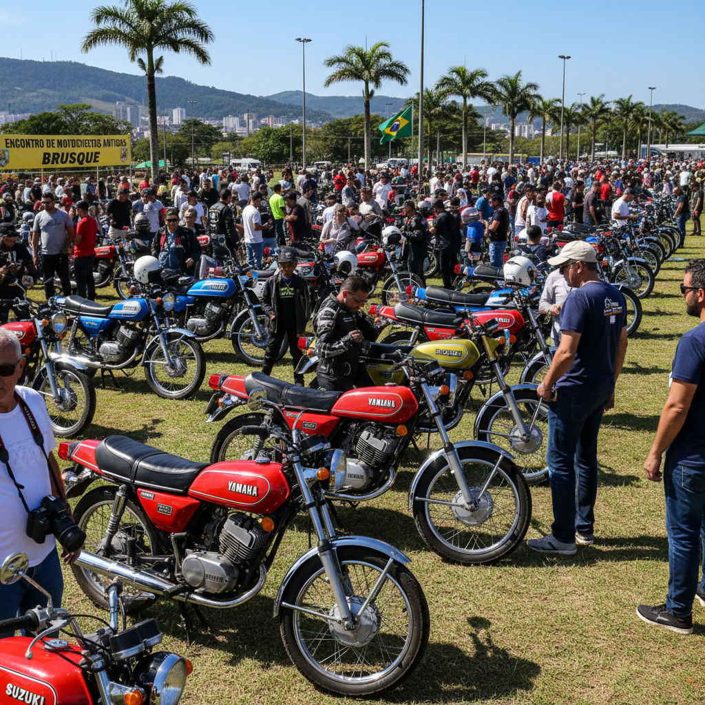 Brusque Recebe Maior Encontro de Motos 2 Tempos da América Latina
