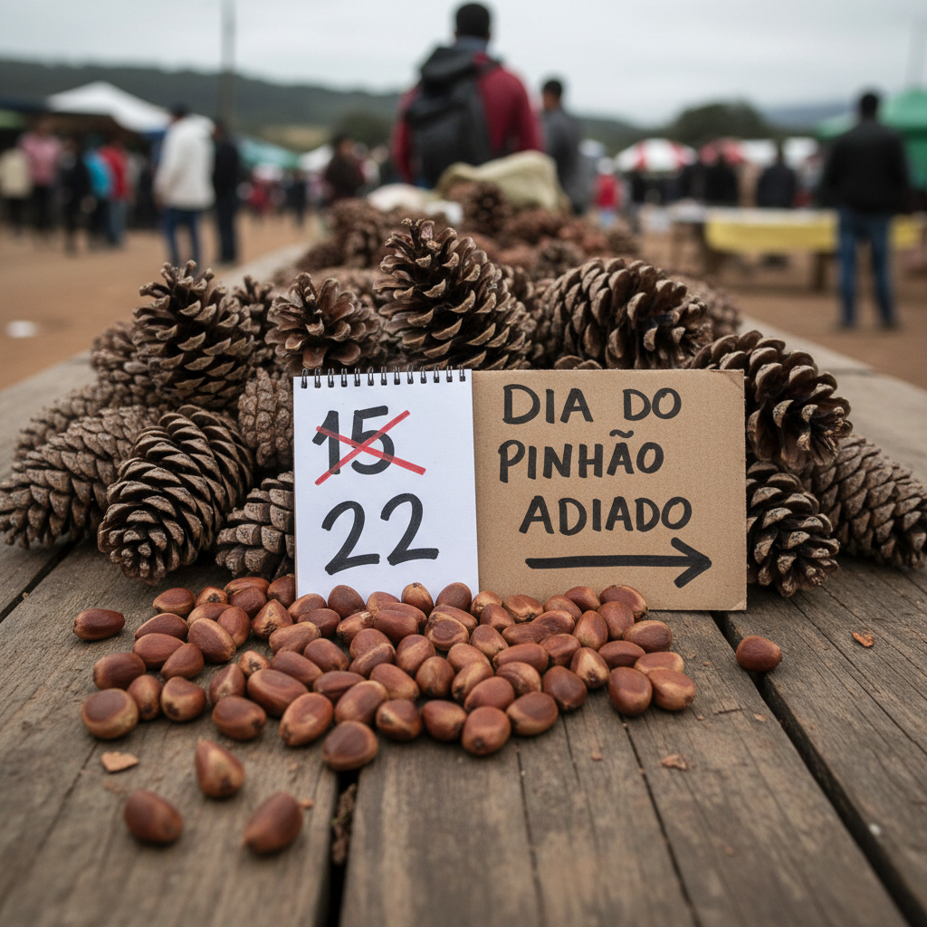 Venda de pinhão no Paraná é adiada; confira a nova data de liberação