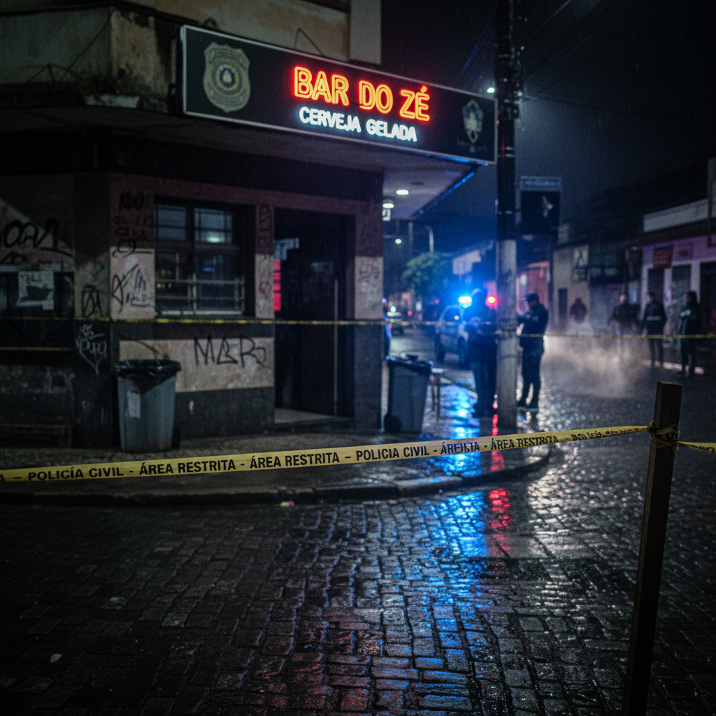 Homem é procurado por morte de mulher em bar de Cascavel; controle remoto motivou crime