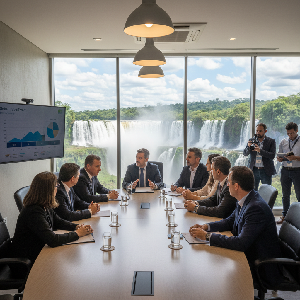 Foz do Iguaçu sedia encontro sobre marketing internacional do turismo brasileiro