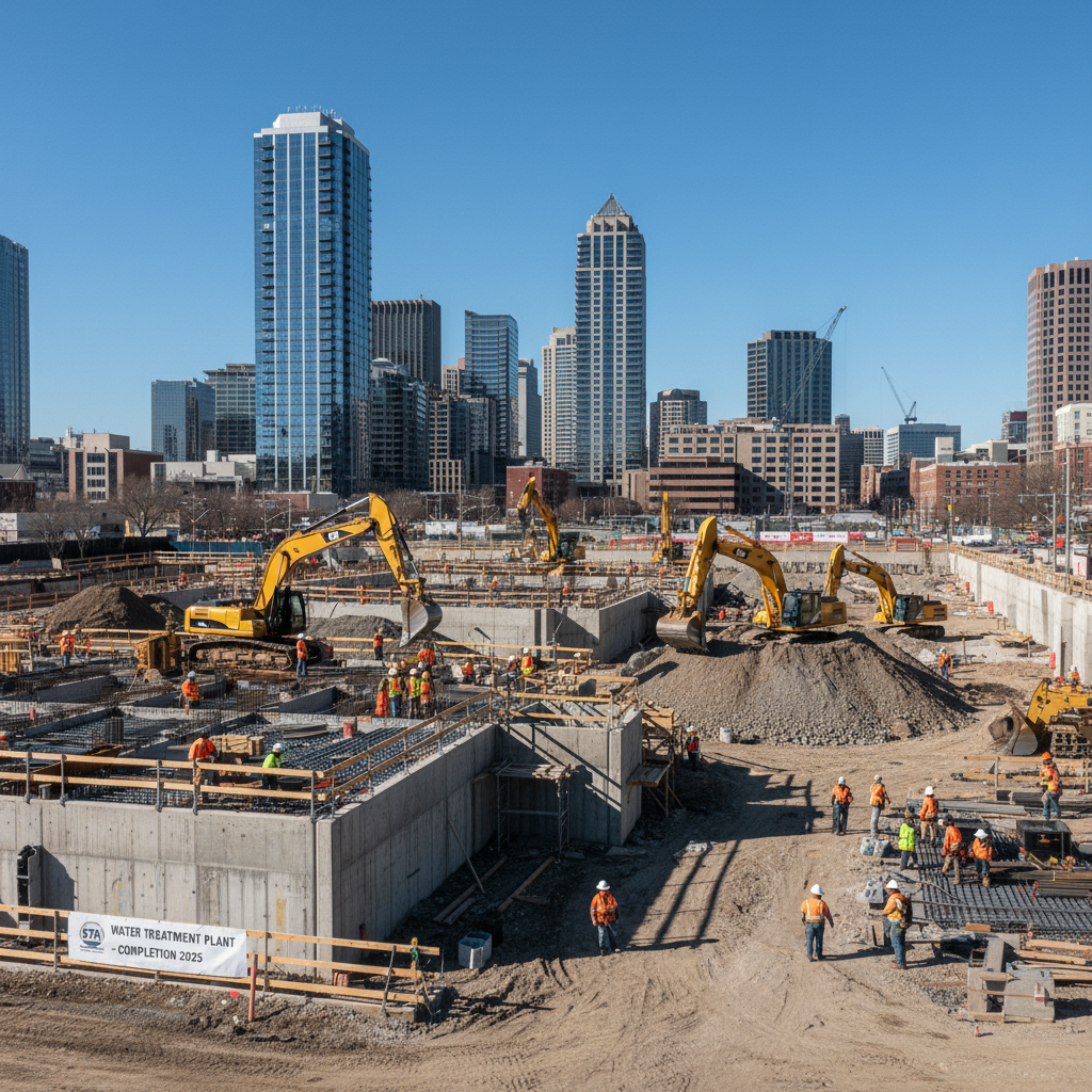 Blumob desocupa terreno: Obra de água para 280 mil em Blumenau avança