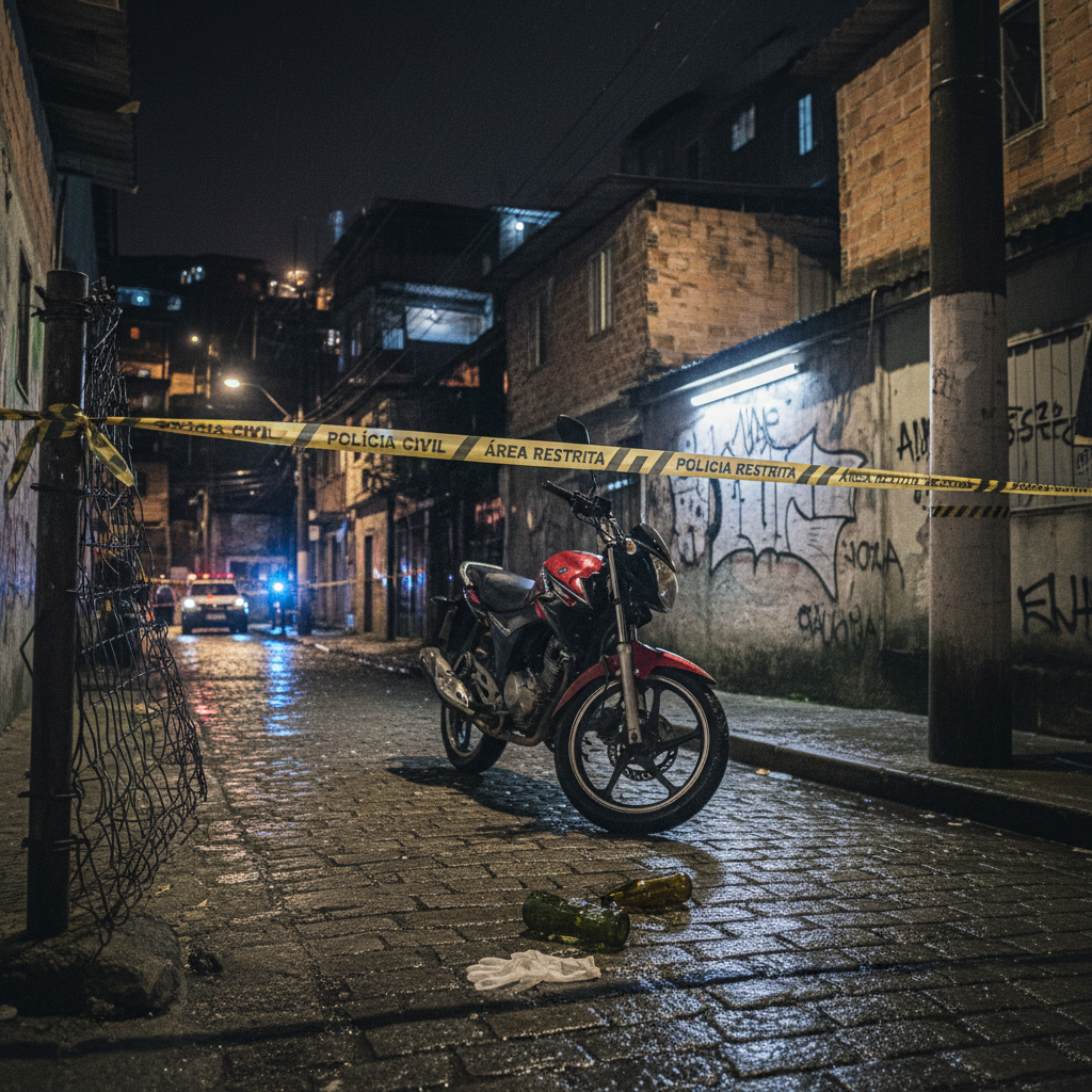 Cabeleireiro é executado a tiros em Joinville; dupla foge de moto