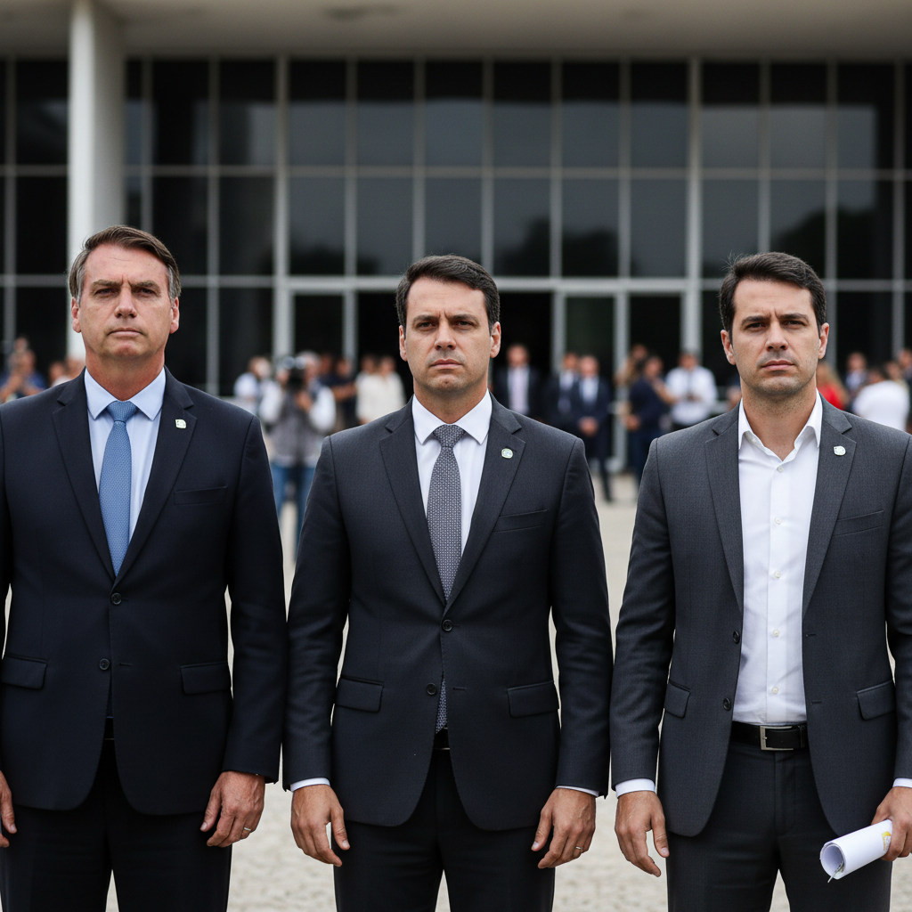 Flávio Bolsonaro declara apoio a Deltan e Filipe Barros ao Senado no PR