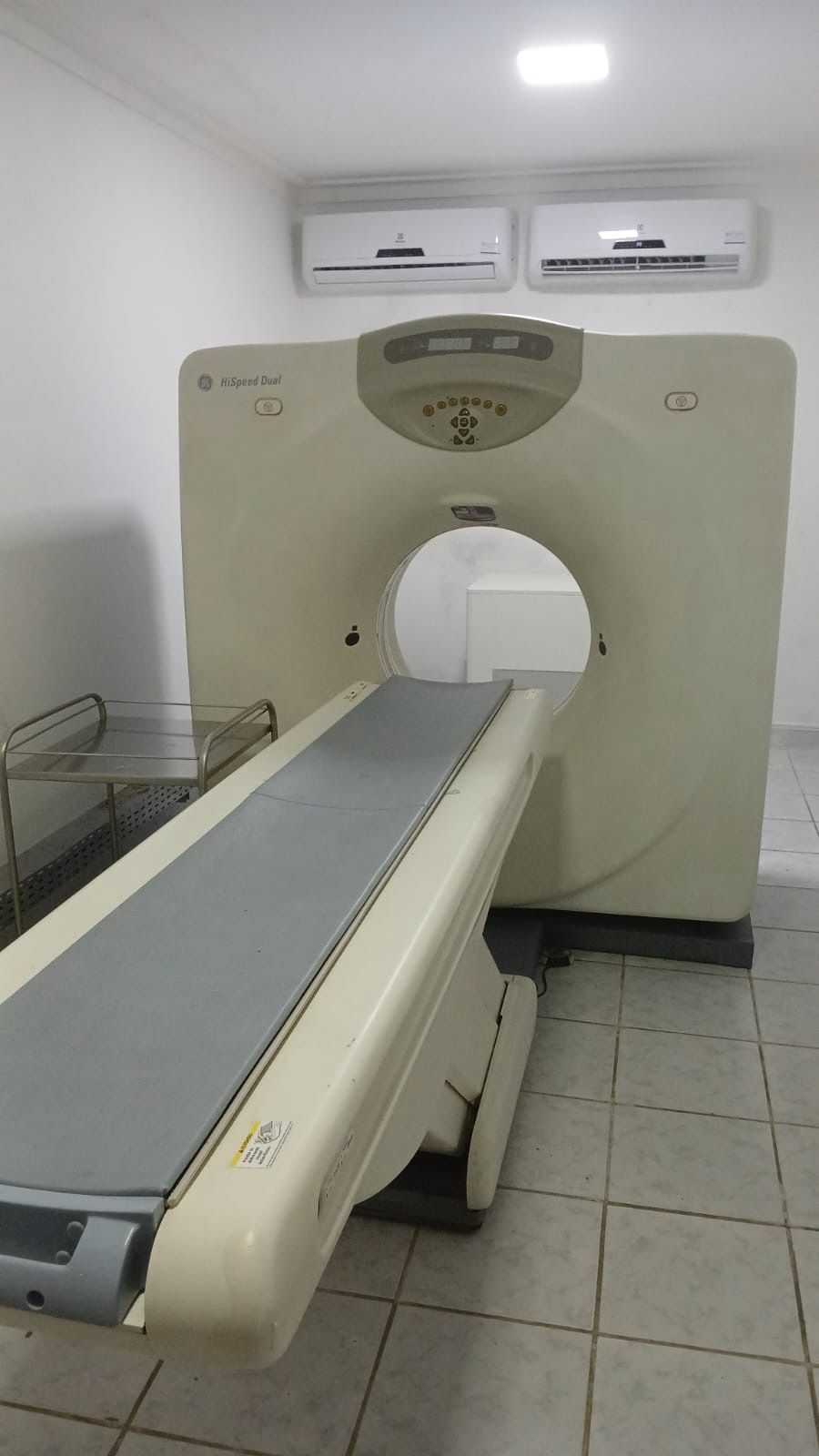 Tomografia Computadorizada Marca GE Modelo Hispeed CTe Dual