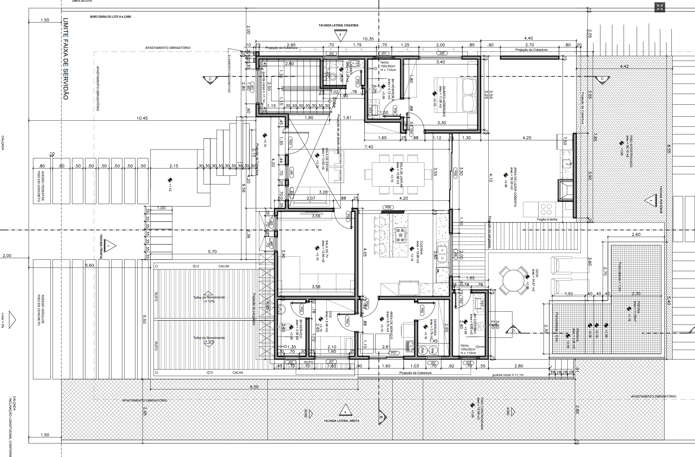 Planta 1º Pavimento - 1