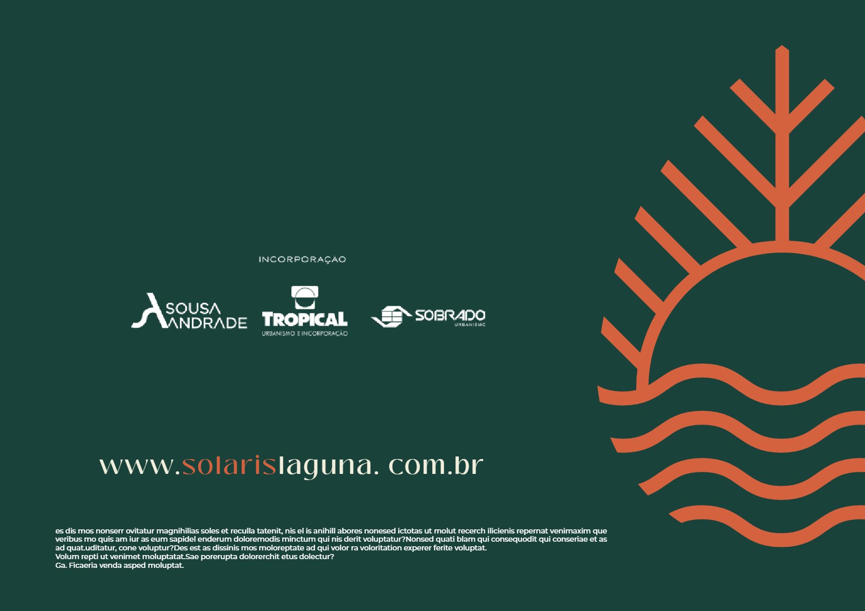 Planta de implantação geral do empreendimento, mostrando a distribuição dos blocos ou lotes no terreno.