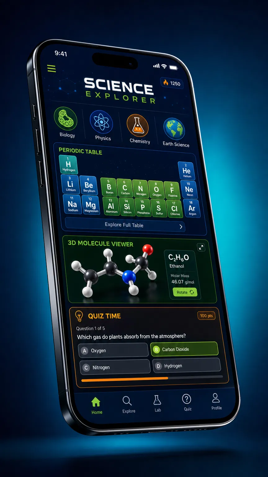 Science Explorer App