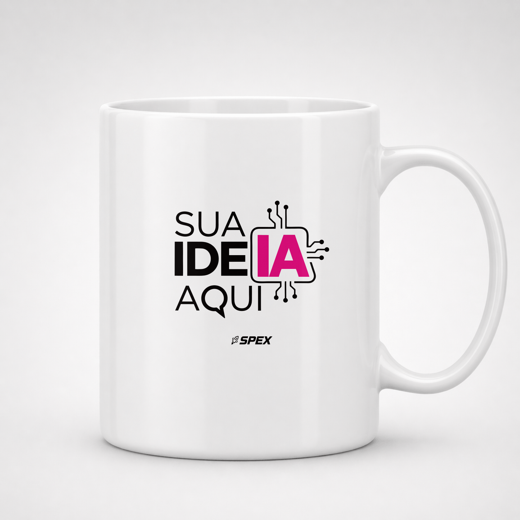 Caneca de Porcelana 325ml