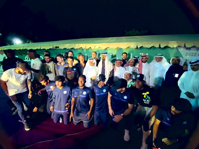 زيارة نادي الأخدود للمهرجان