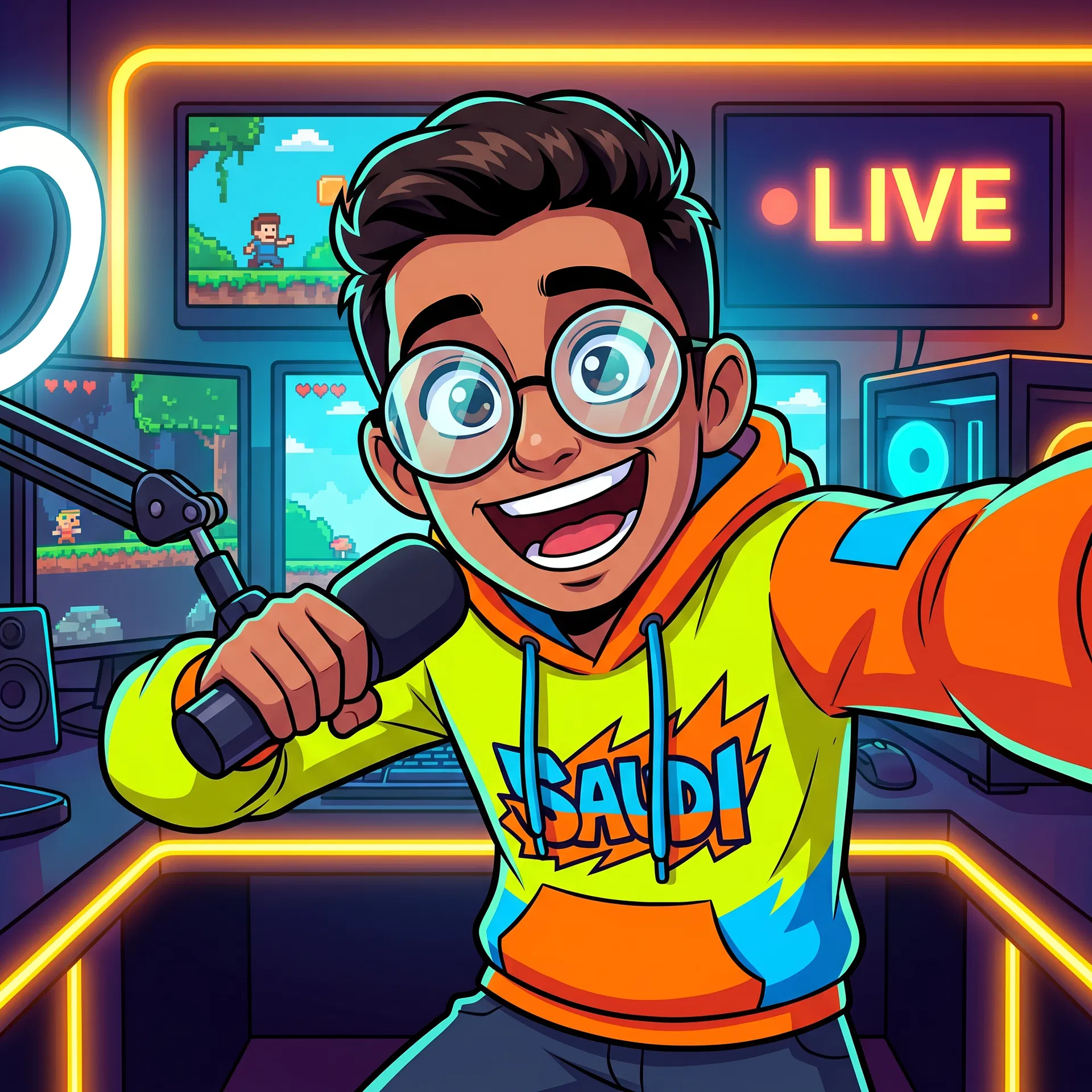 المذيع المباشر