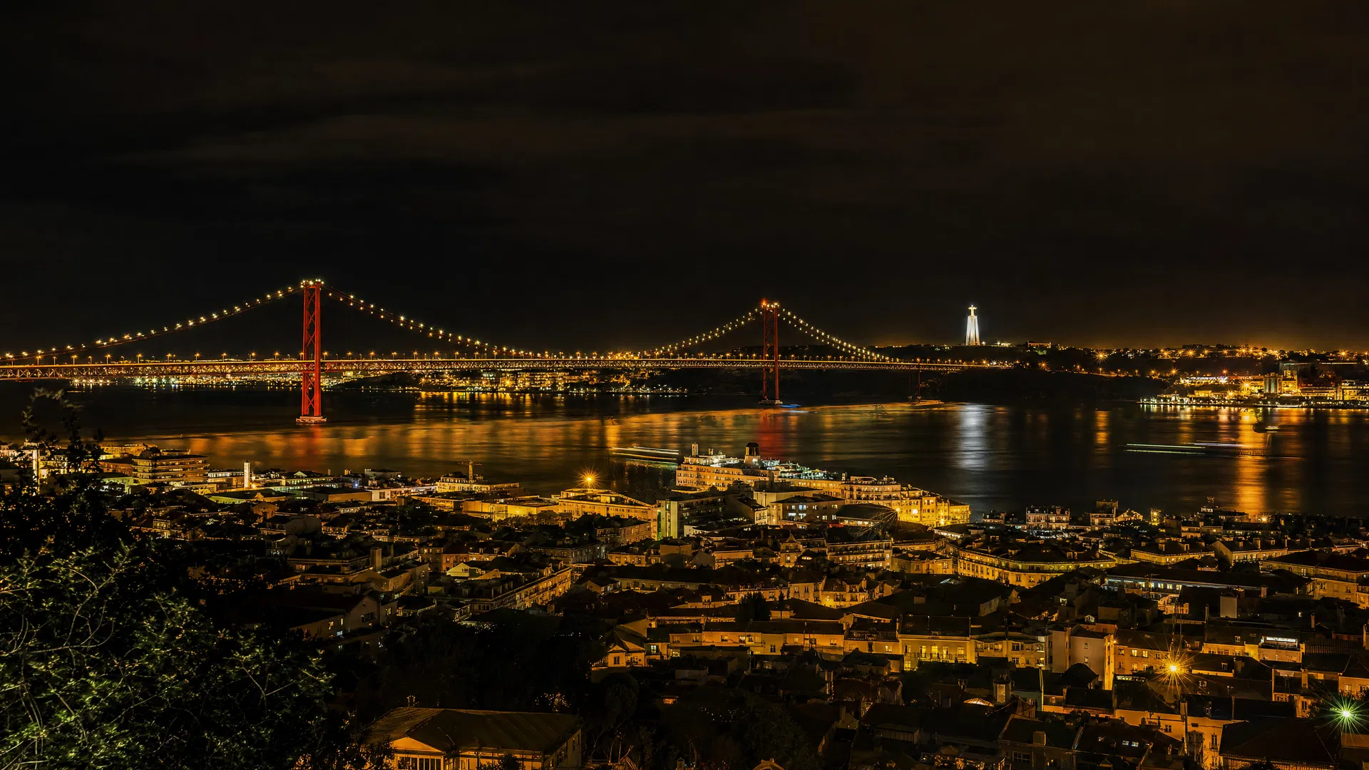 Lisbon at night