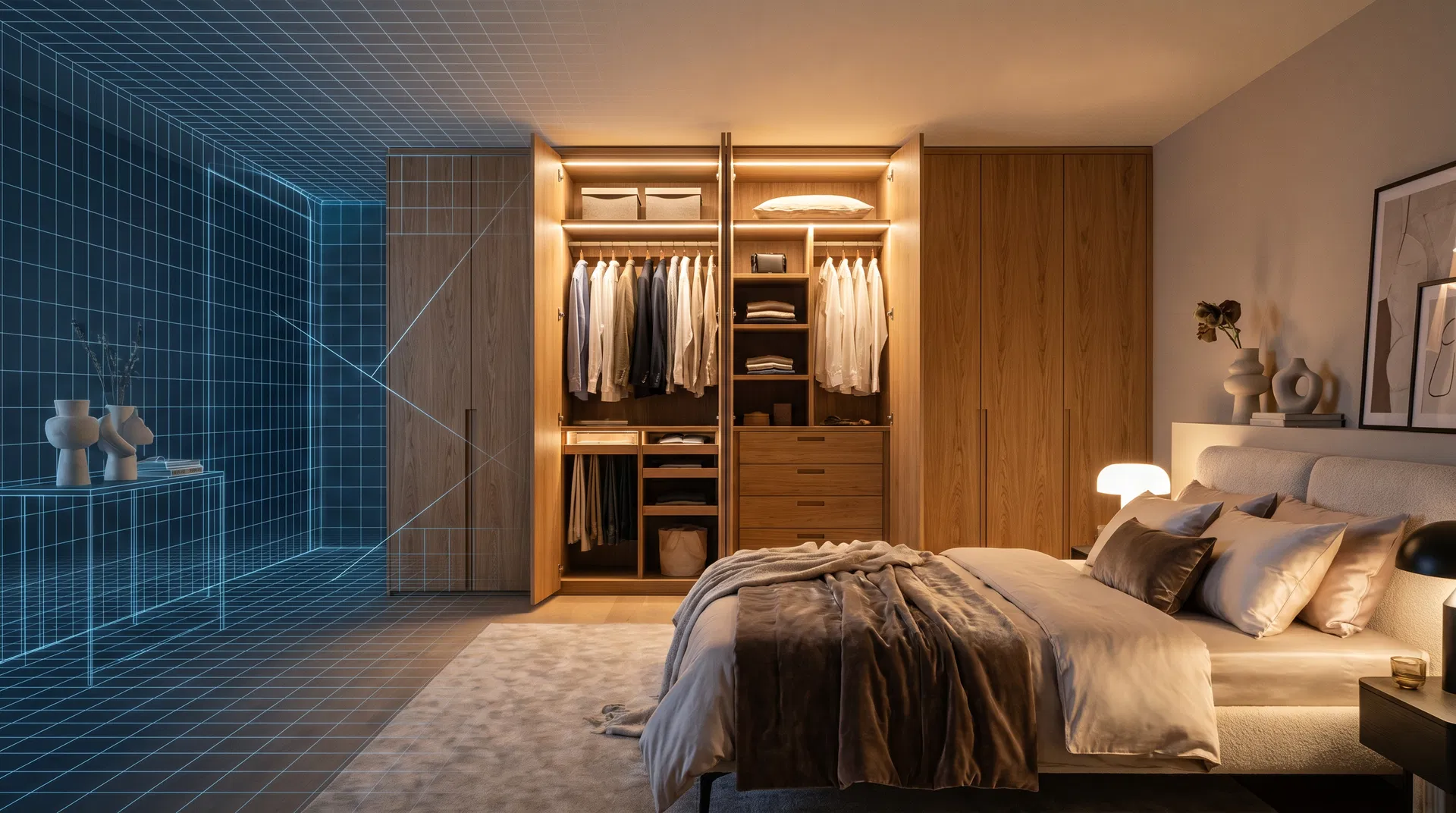 3D wardrobe design tool by Smiths