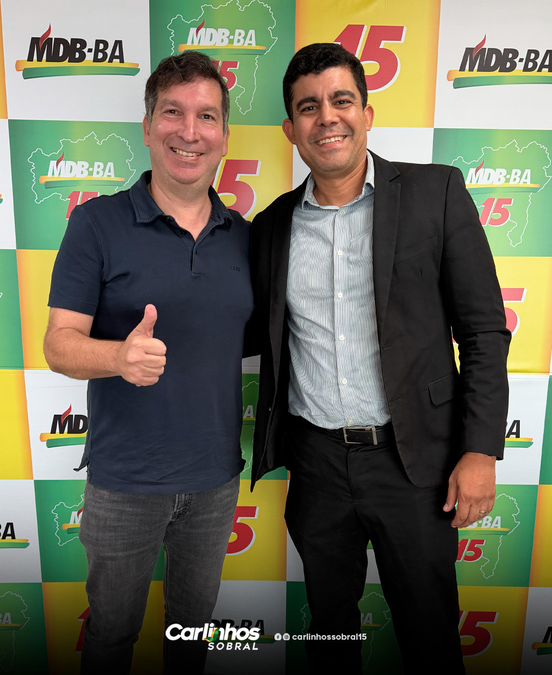 Carlinhos Sobral e Rodrigo Martins anunciam união de forças para as próximas eleições