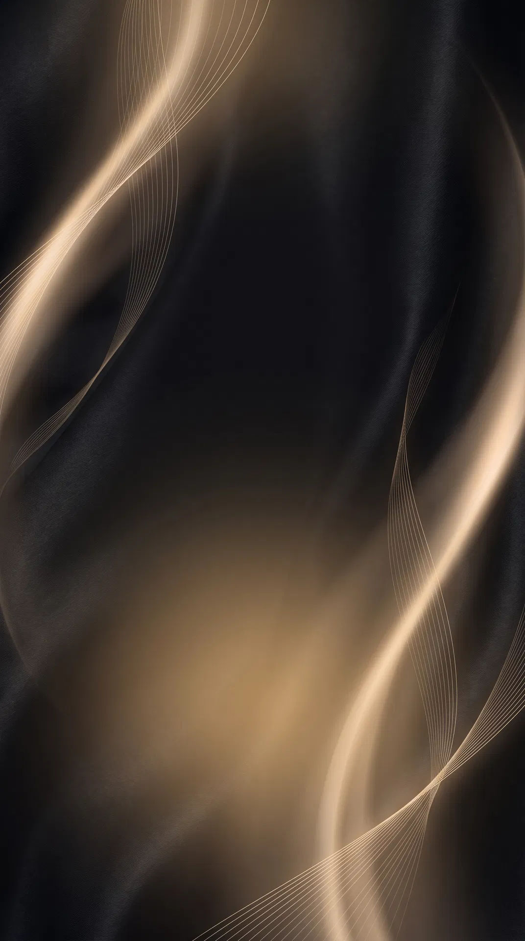 Textura premium em preto e champagne