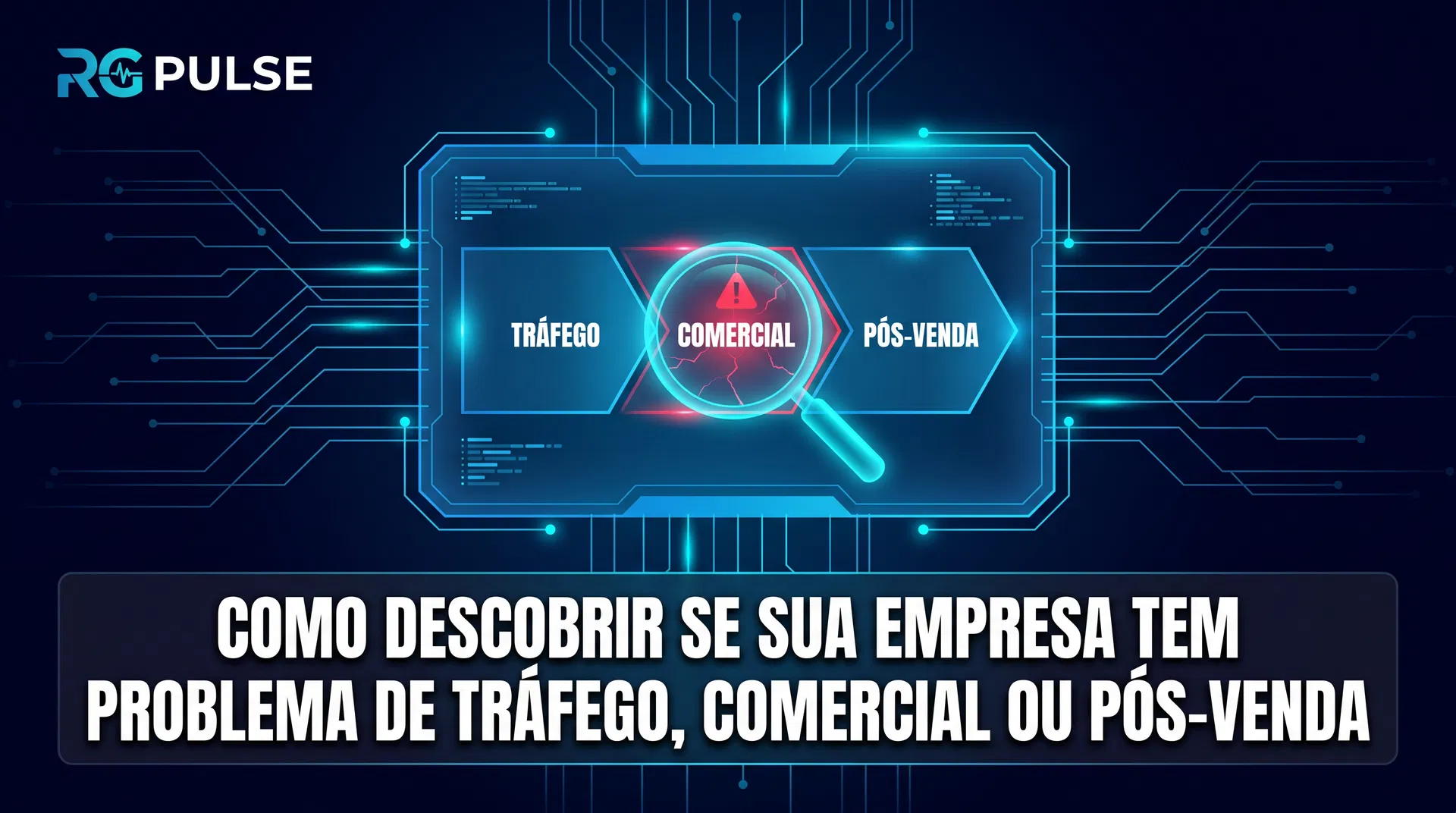 Como Descobrir se Sua Empresa Tem Problema de Tráfego, Comercial ou Pós-Venda