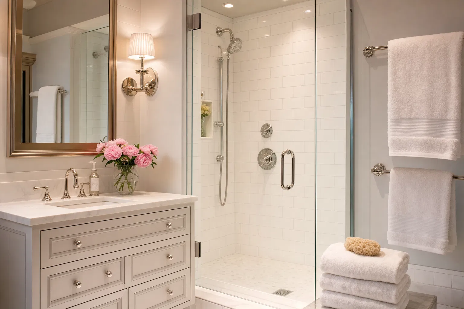 Pristine bathroom