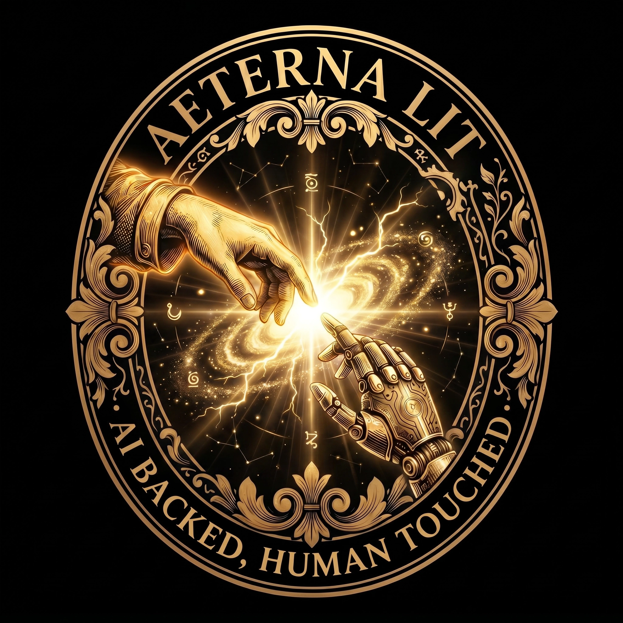 Aeterna Lit - AI Backed, Human Touched Quality Seal