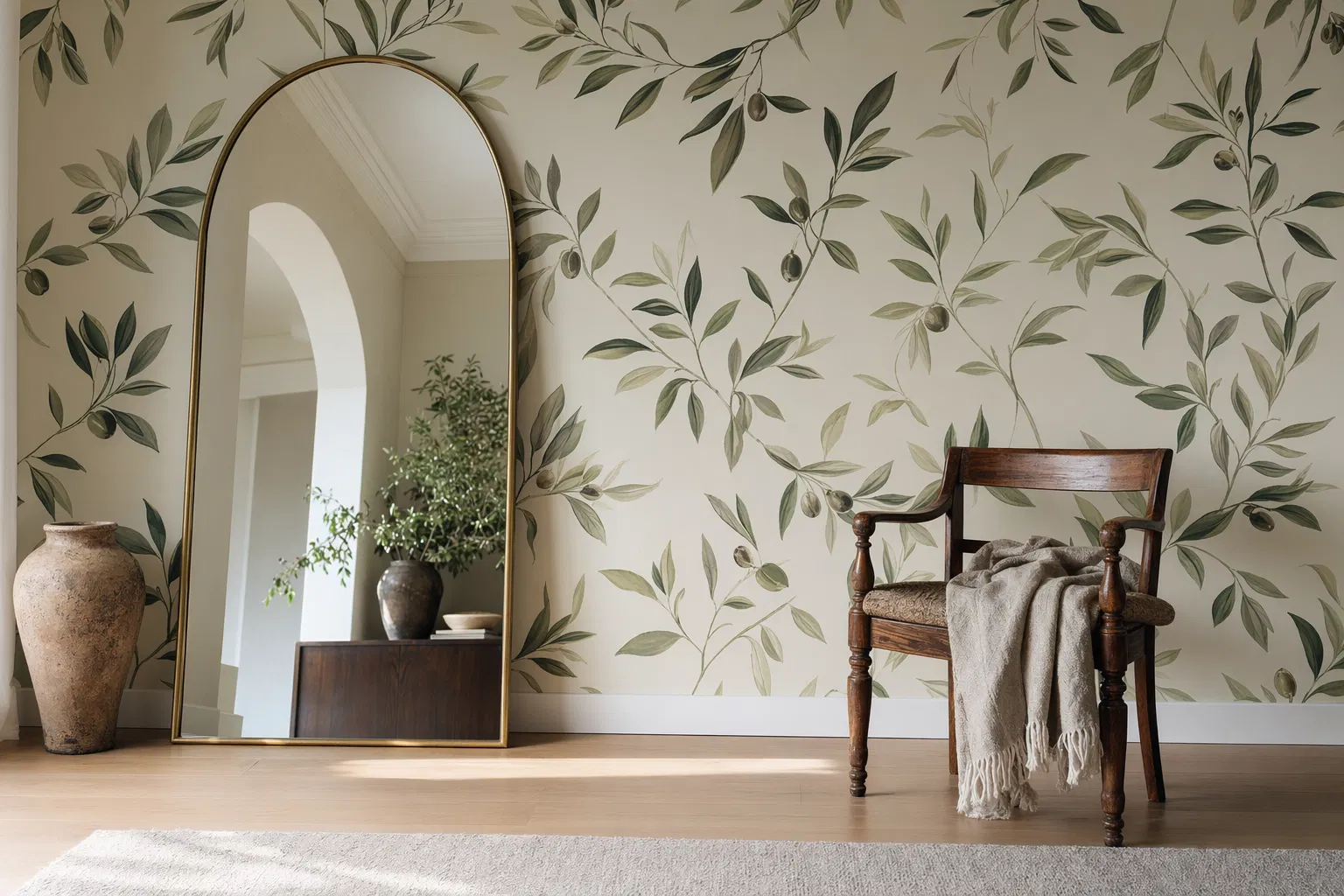 Olive Branch Wallpaper