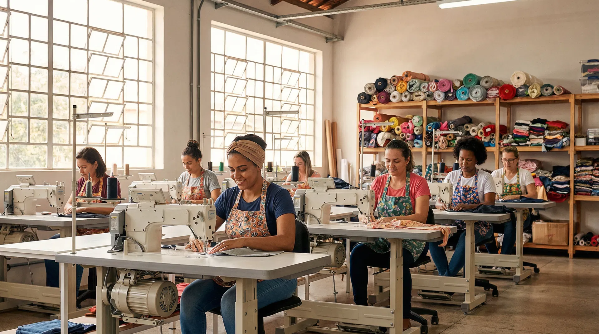 Oficinas de costura em Acari