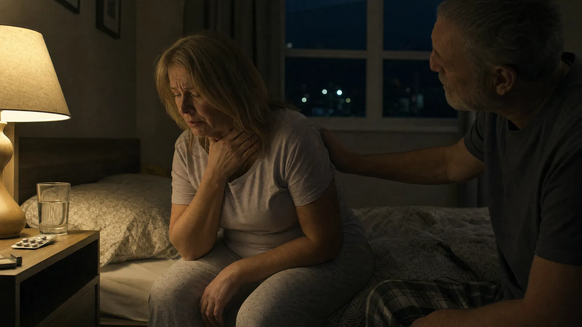 The night Ellen struggled with reflux