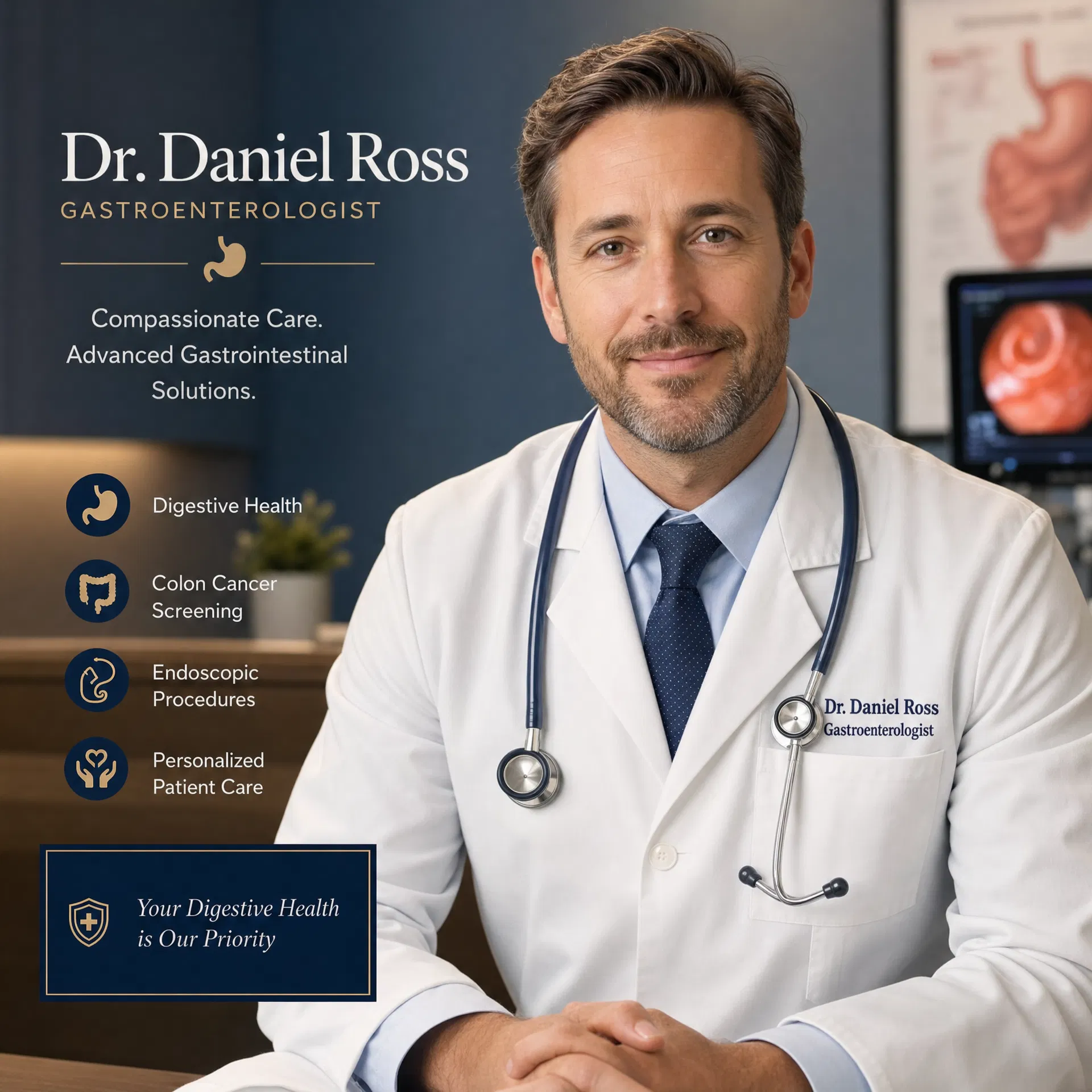 Dr. Daniel Ross, gastroenterologist
