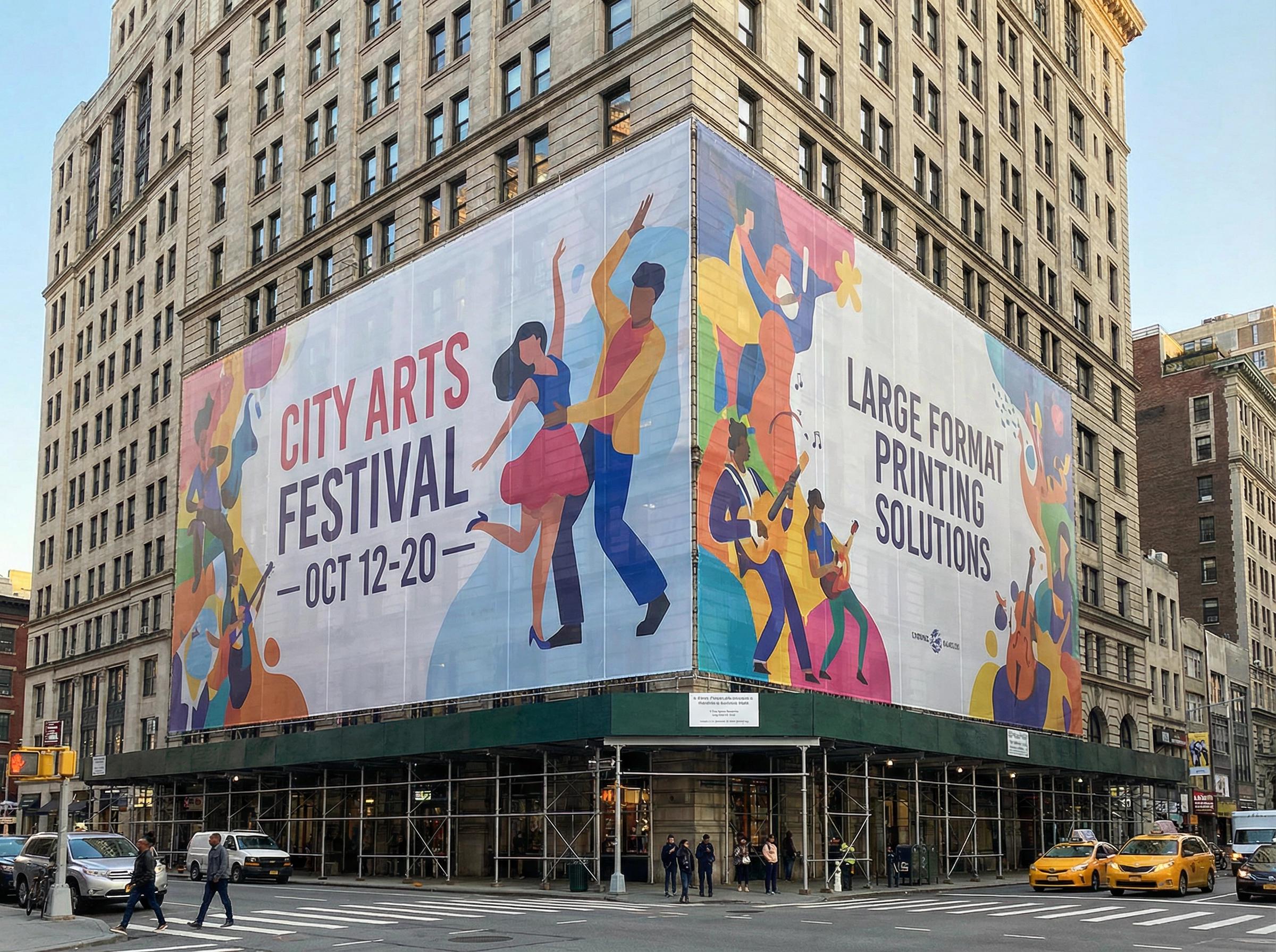 METRO ARTS FESTIVAL BUILDING WRAP