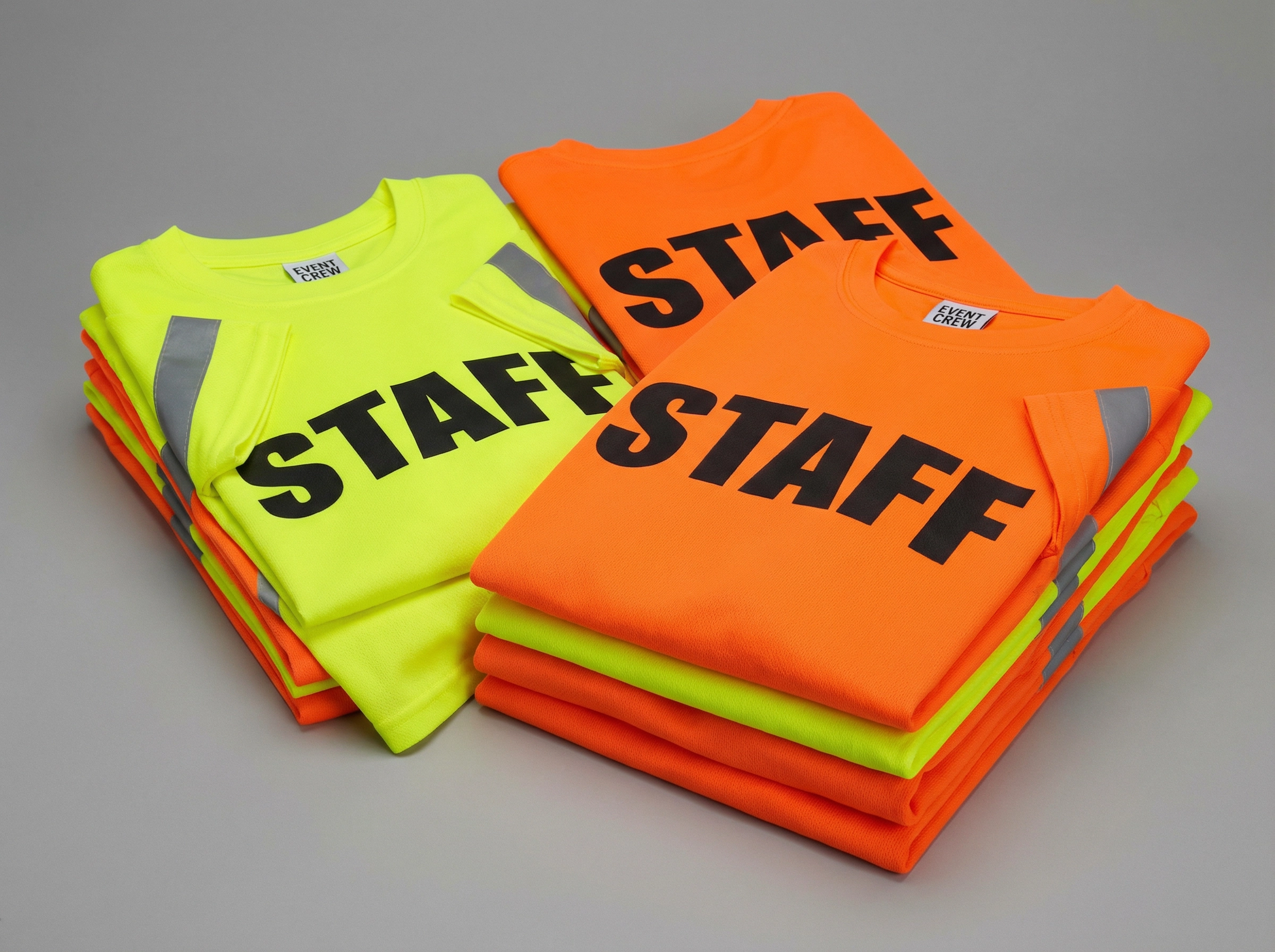 EVENT STAFF IDENTIFICATION SHIRTS