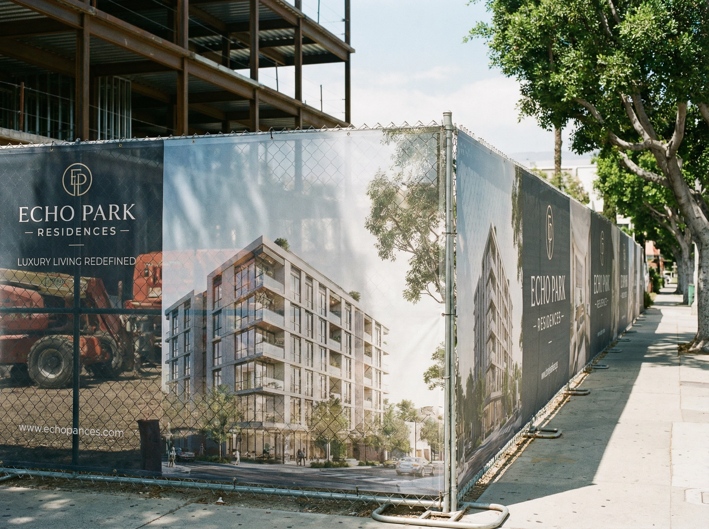 THE HARPER LUXURY RESIDENCES MESH BANNERS