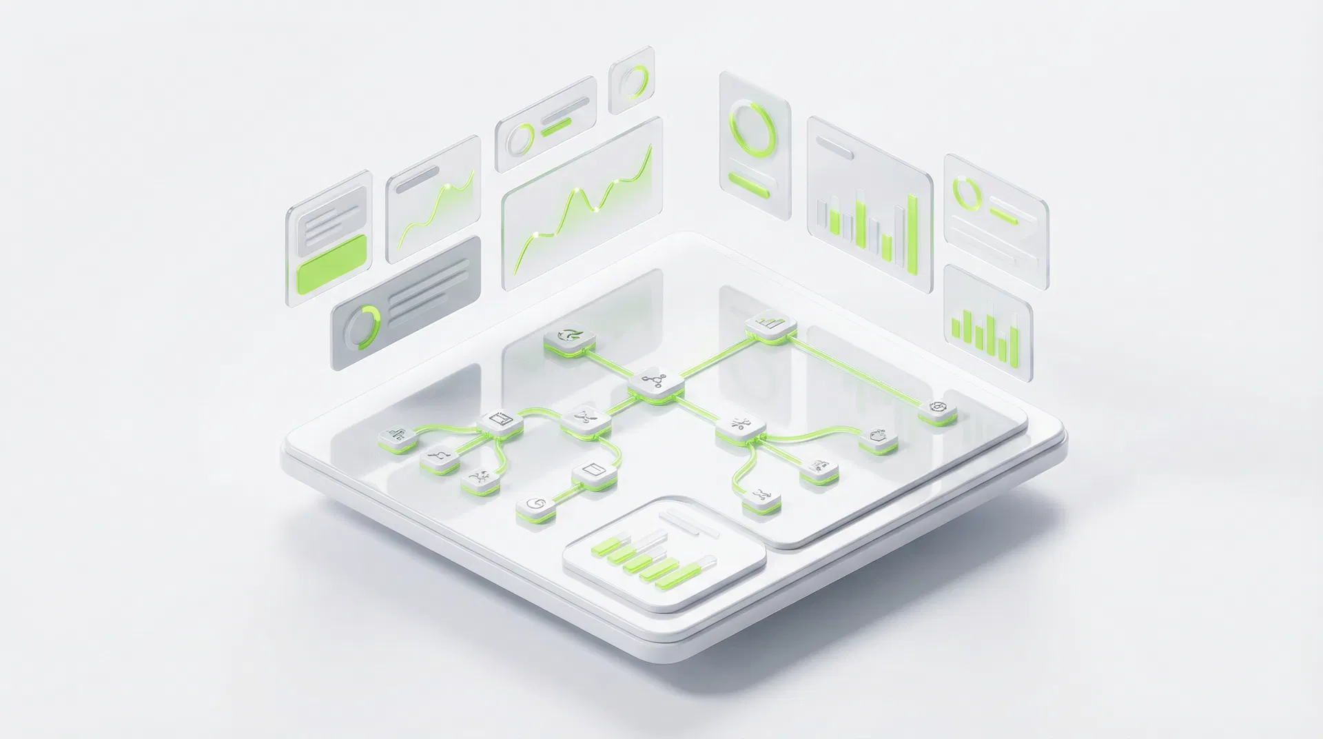 Operational dashboard visualization