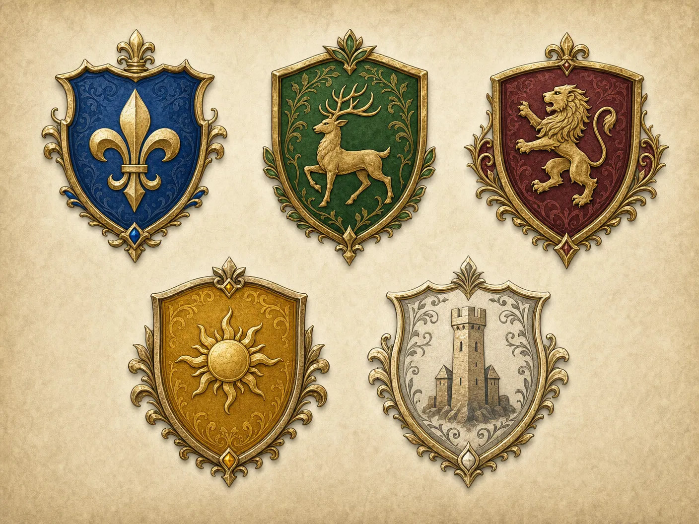 Brasões decorativos