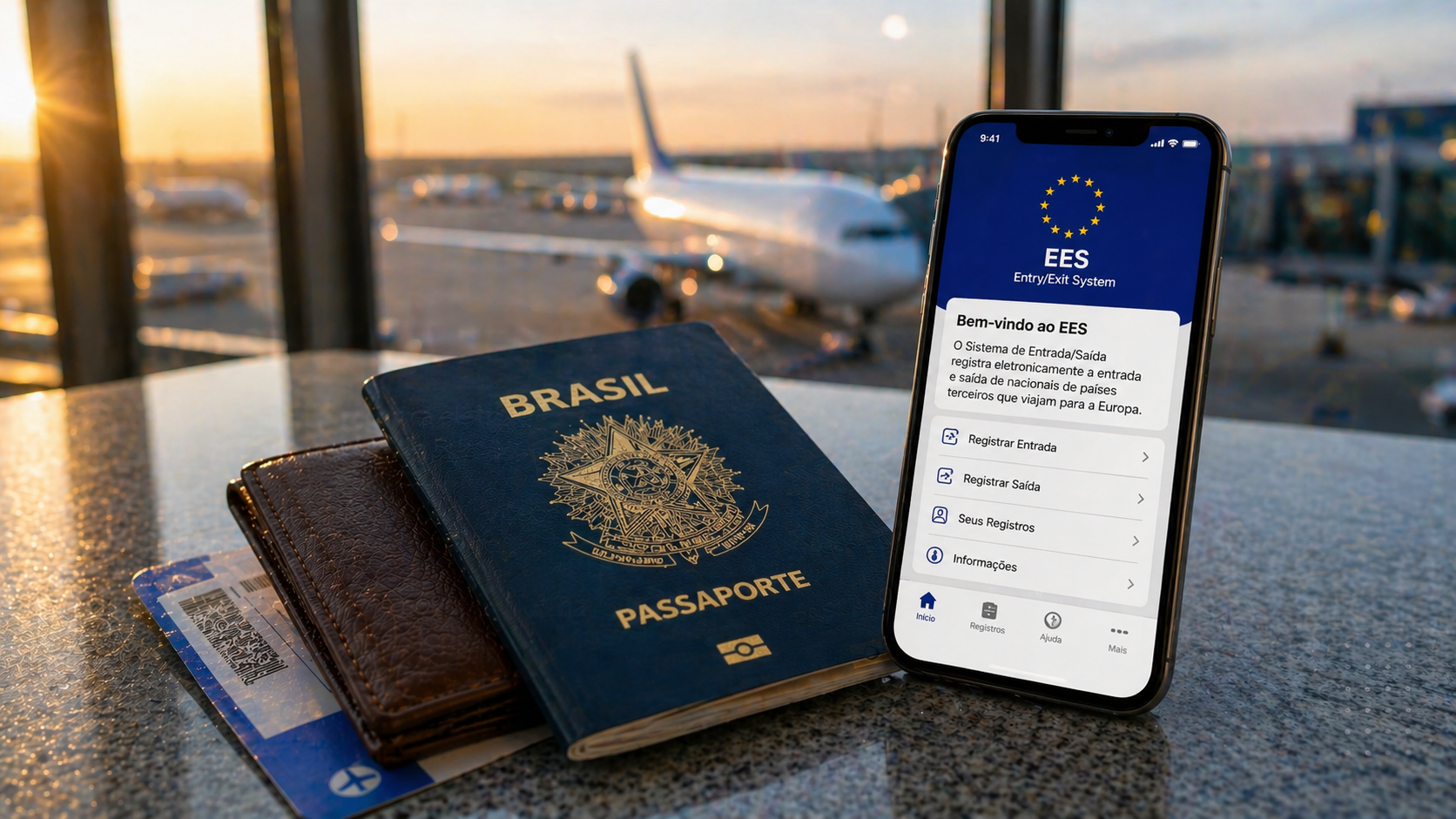 Nova Regra na Europa: Fim do Carimbo no Passaporte e Novo Sistema EES
