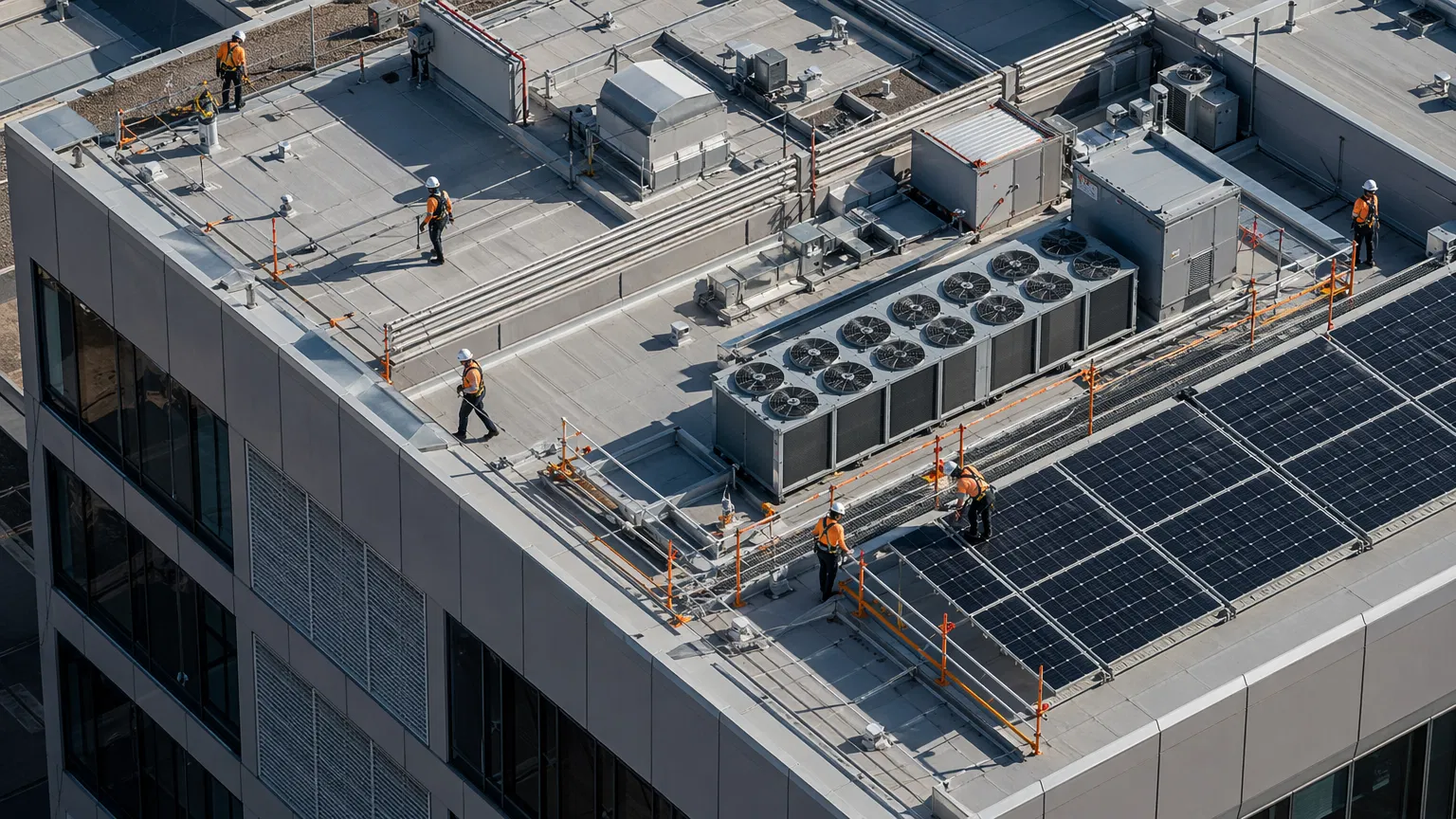 Intervenções em Coberturas e Telhados