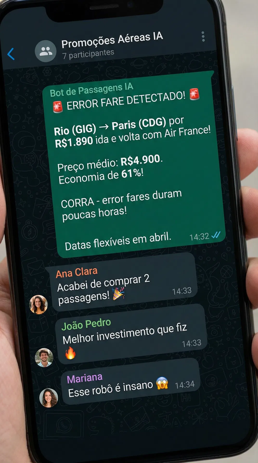 Error Fare Detectado