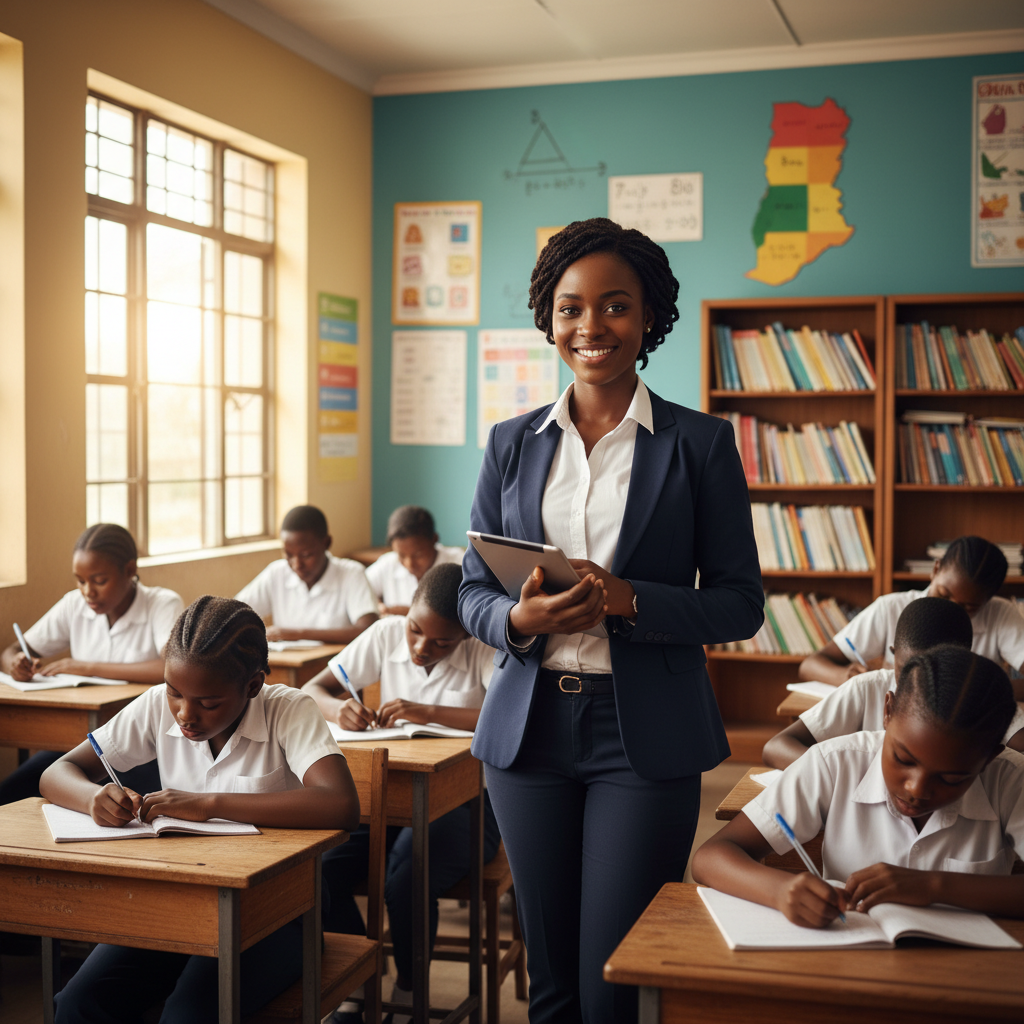 Teaching GES-Aligned Mathematics in Ghana: A Lesson Planning Guide for JHS Teachers