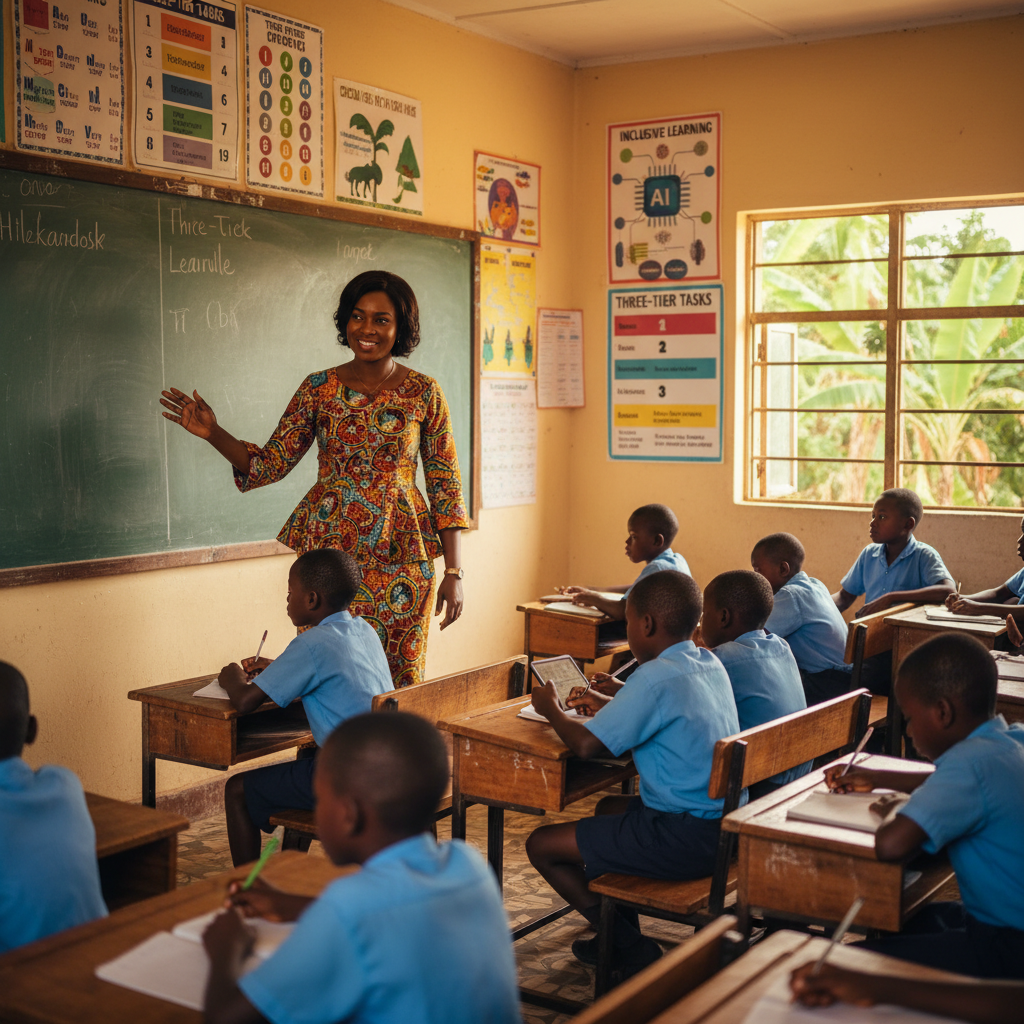 Mastering Differentiated Instruction: A Practical Guide to Three-Tier Tasks, Inclusive Classrooms, and AI-Powered Planning