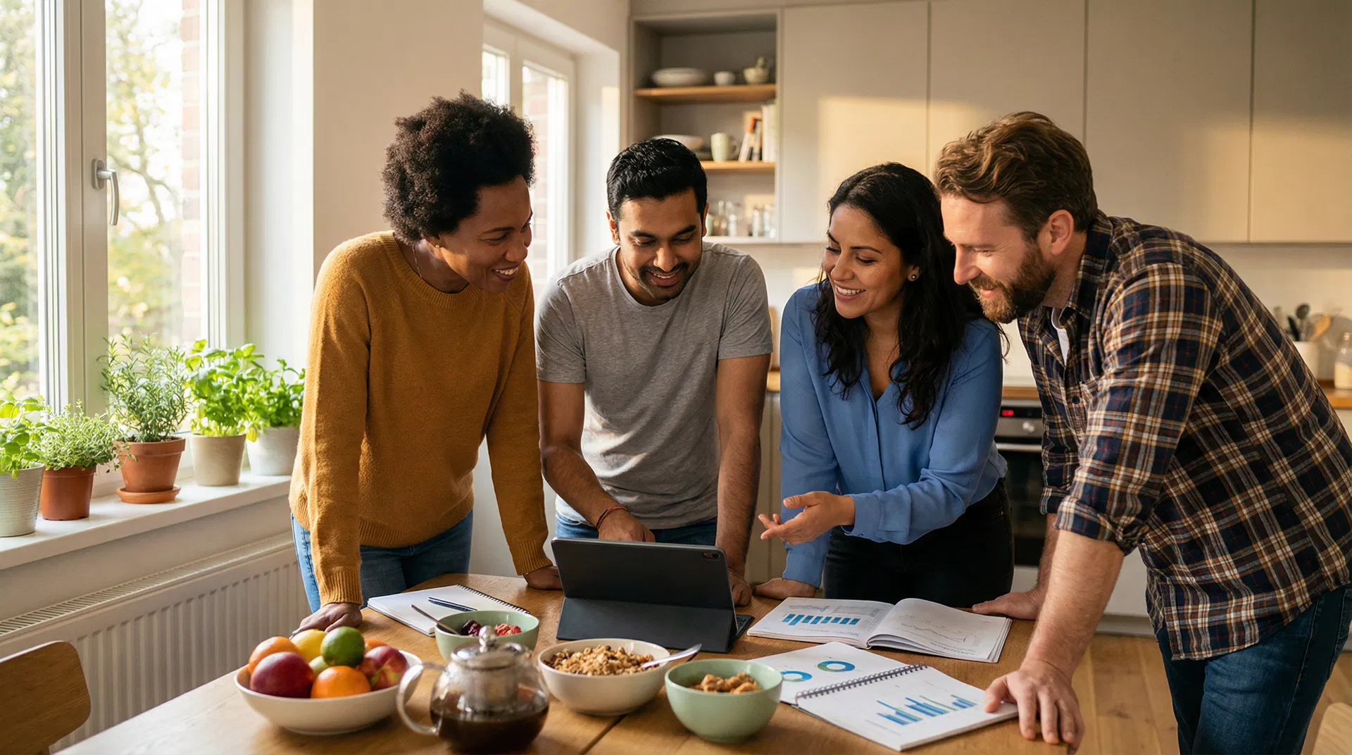 Health coach using Rootara on laptop