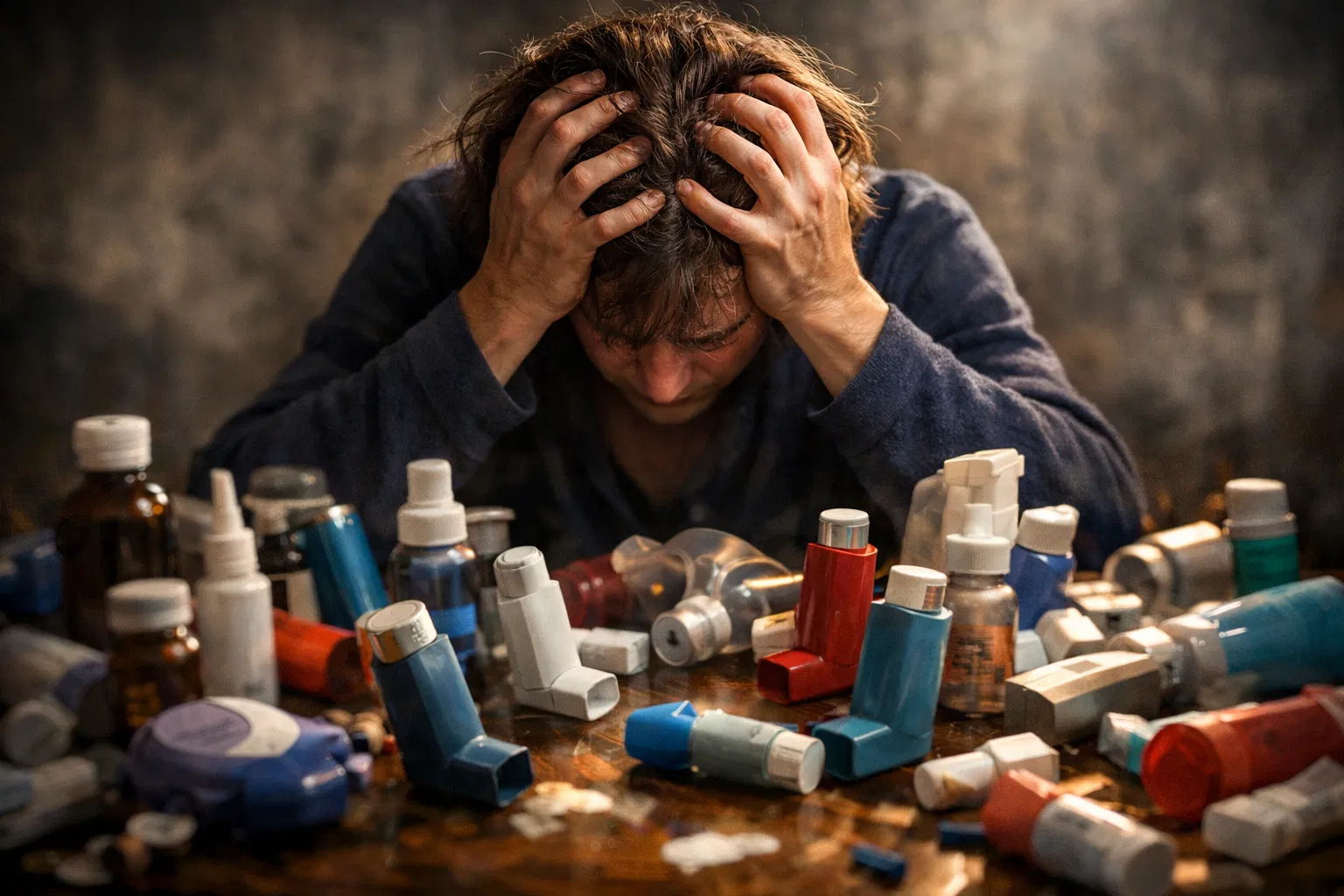 Overwhelmed by ineffective treatments