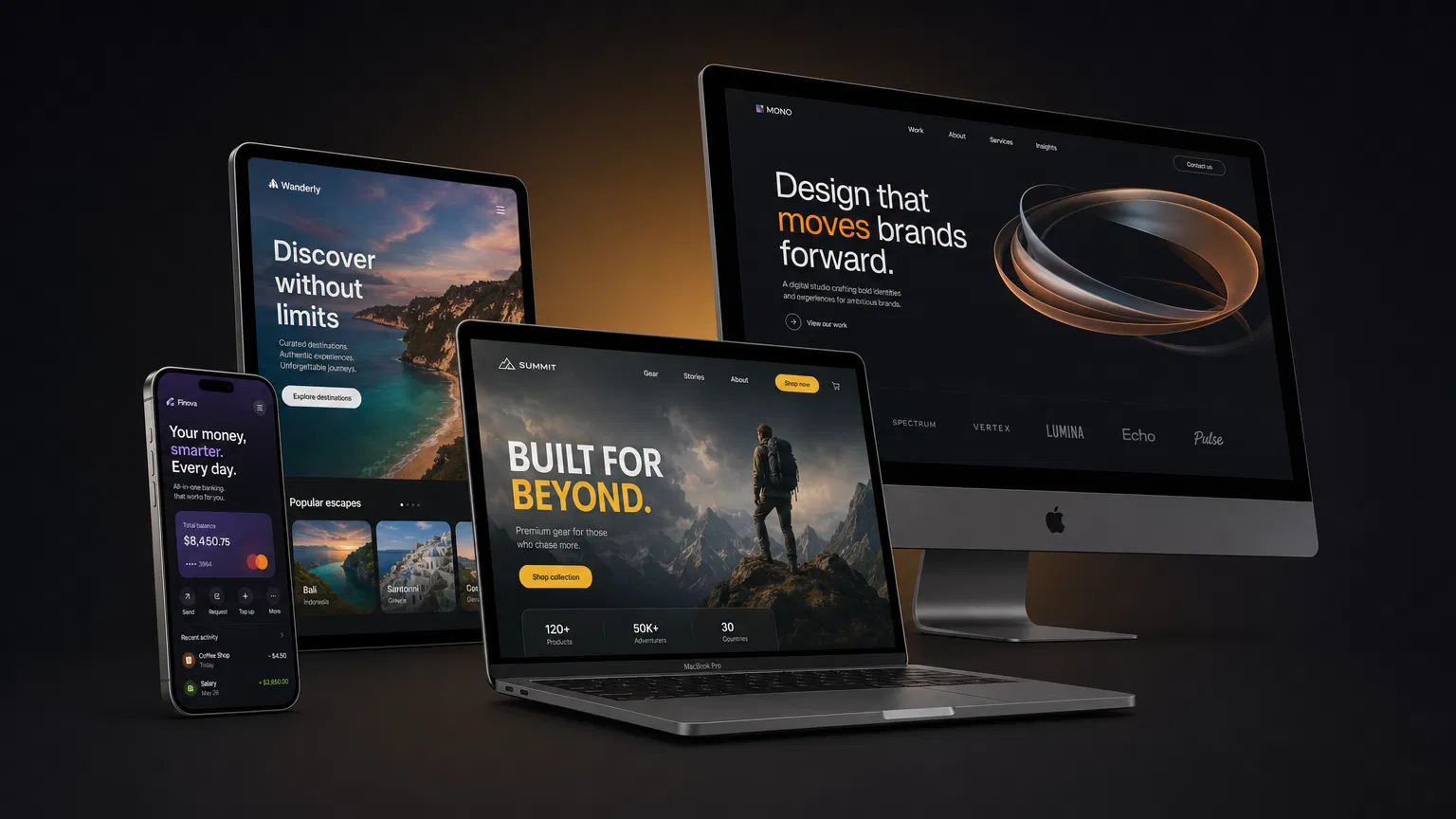 Device frames preview