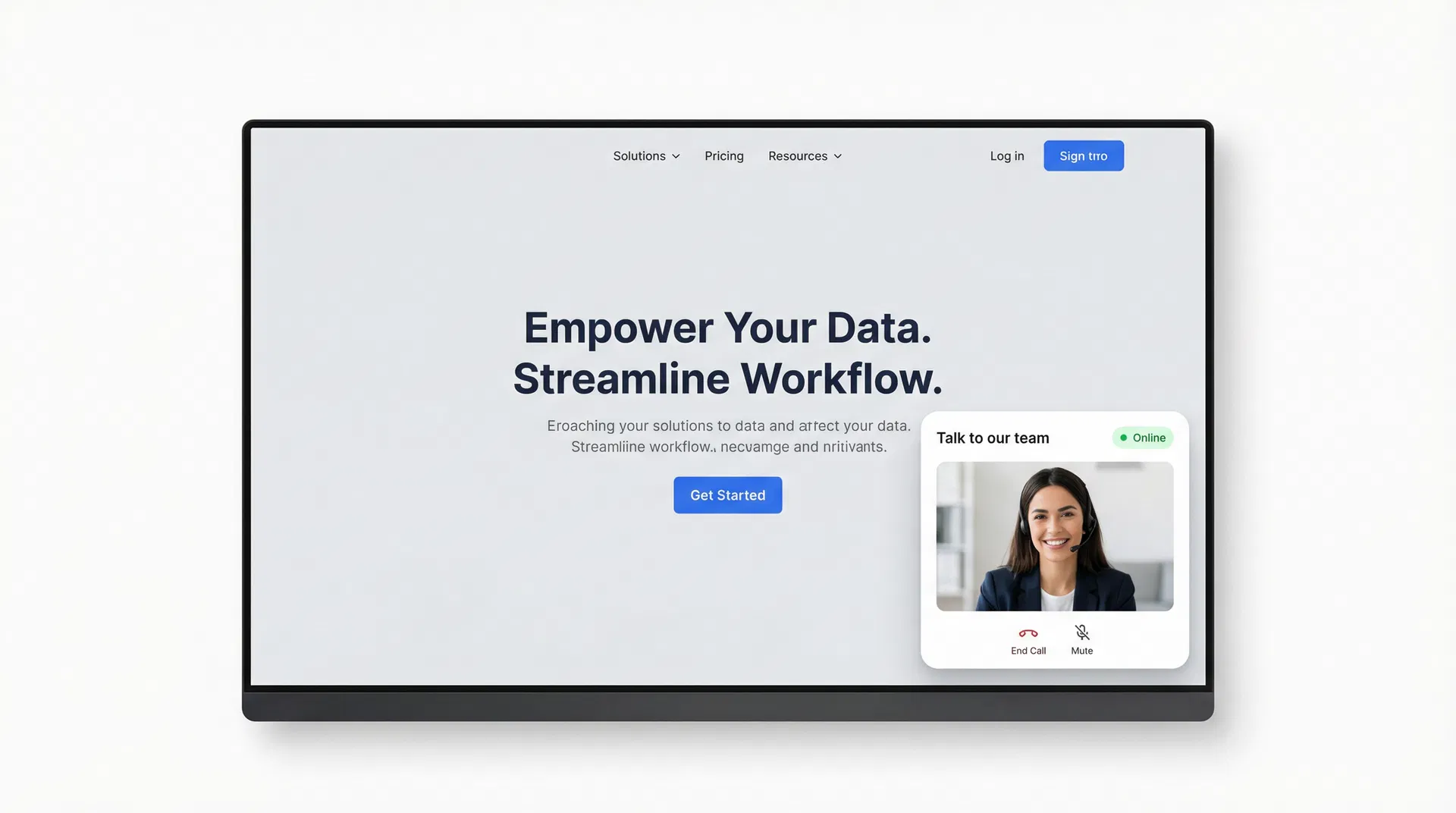 NorthLoop widget on a website