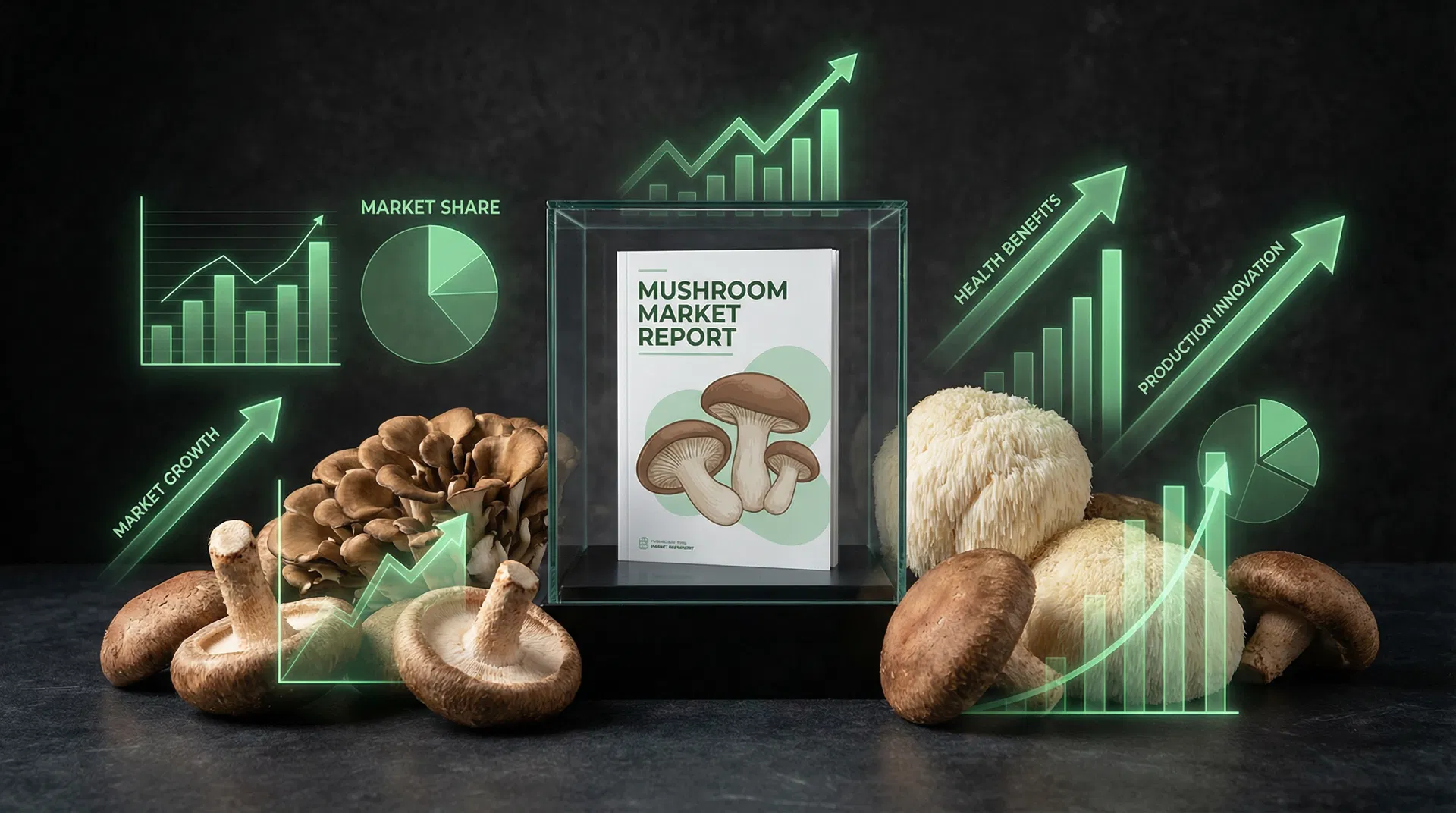 Cogumelos Comestíveis: Benefícios à Saúde, Mercado e Aspectos da Produção