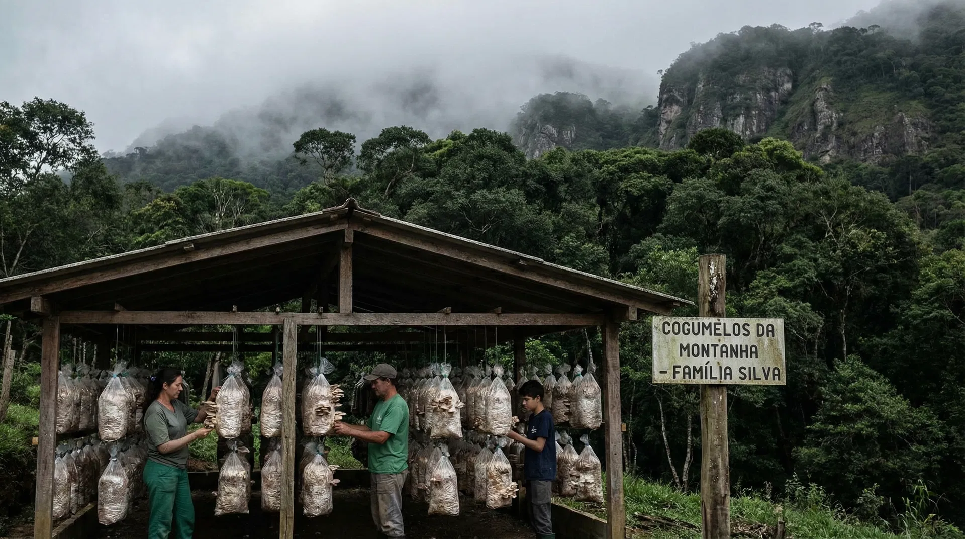 Produção de cogumelos cresce em regiões mais frias de montanhas e impulsiona agricultura familiar no ES